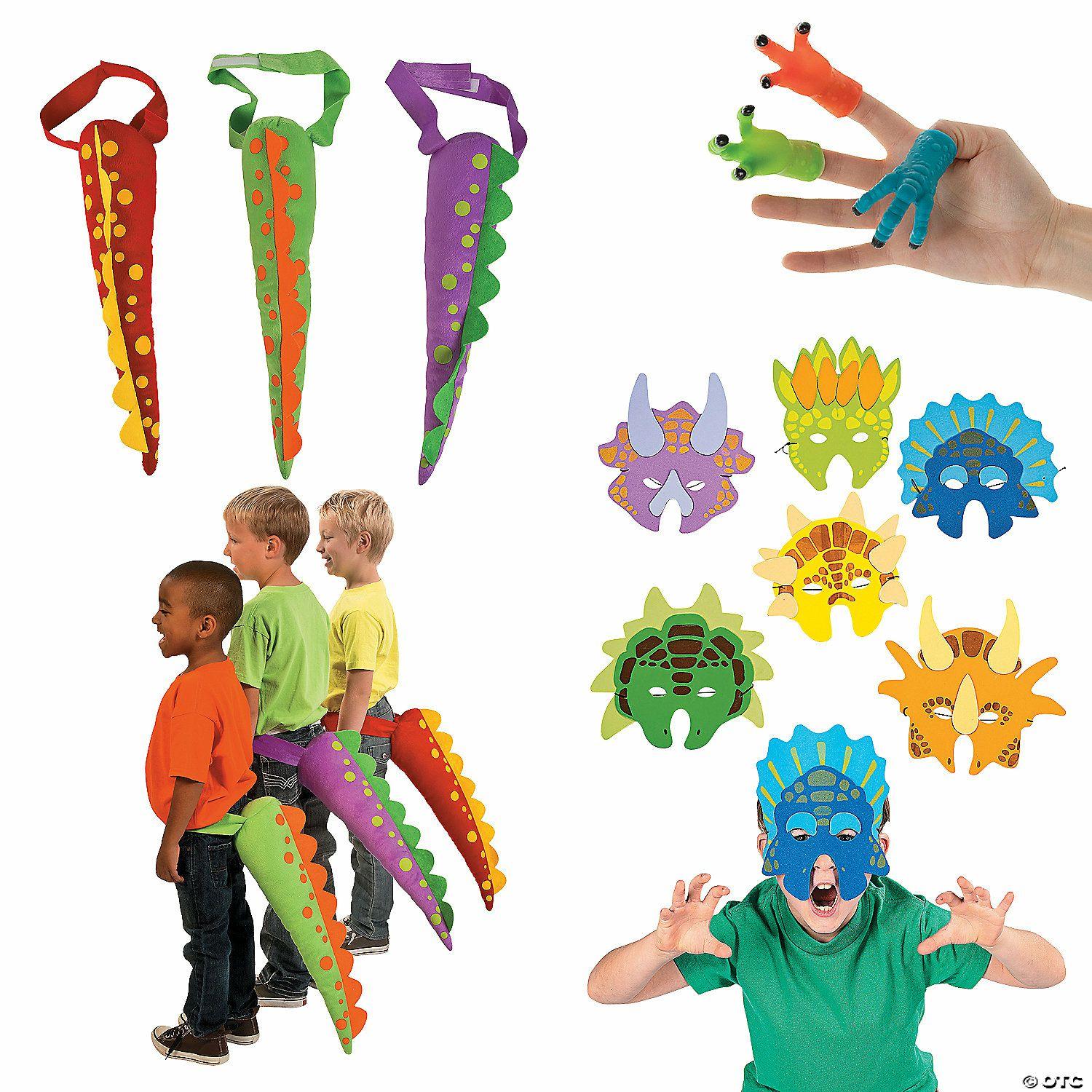 Dramatic Play | Dinosaur Dress-Up Kit for 12