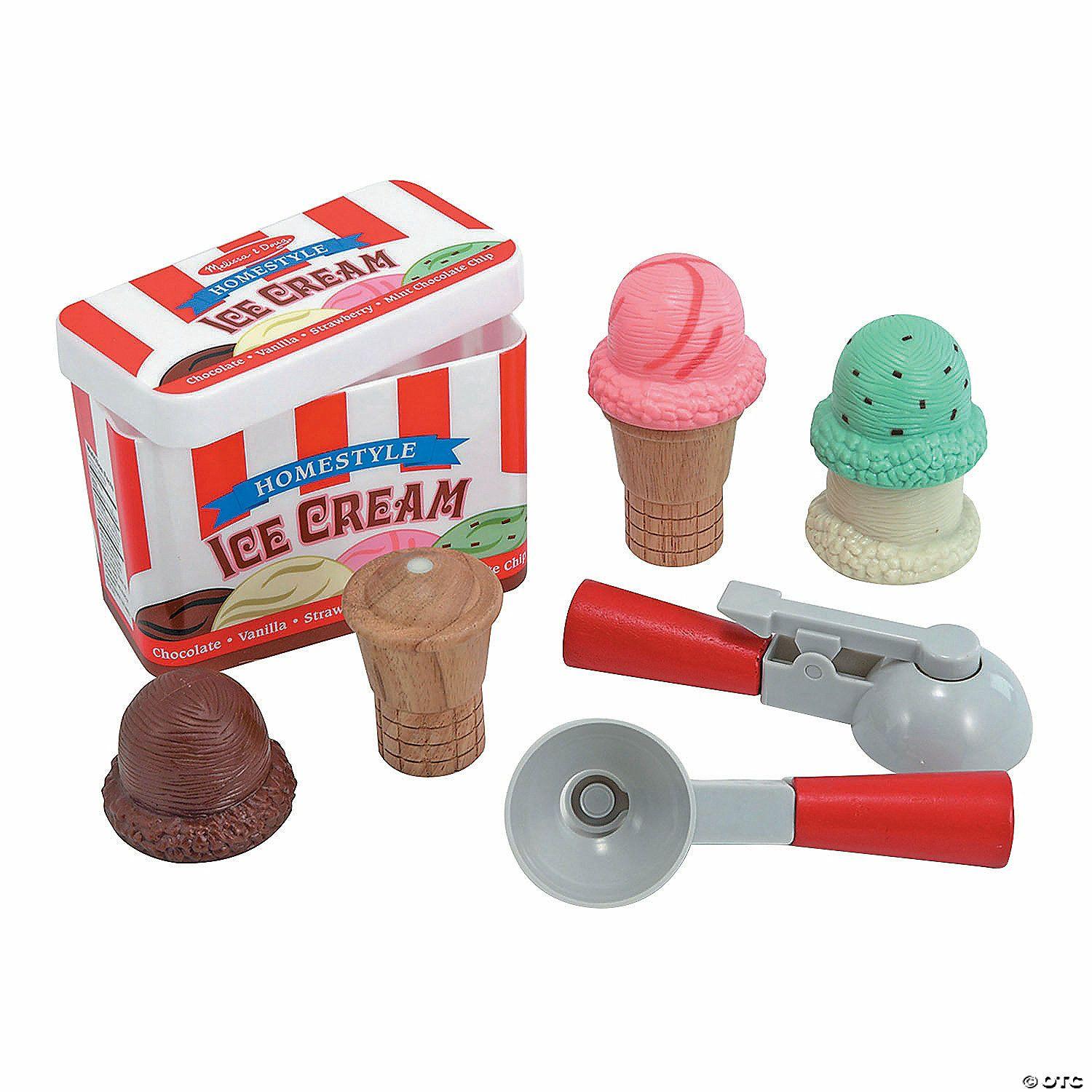 Dramatic Play | Melissa & Doug Ice Cream Scoop Set Play Food