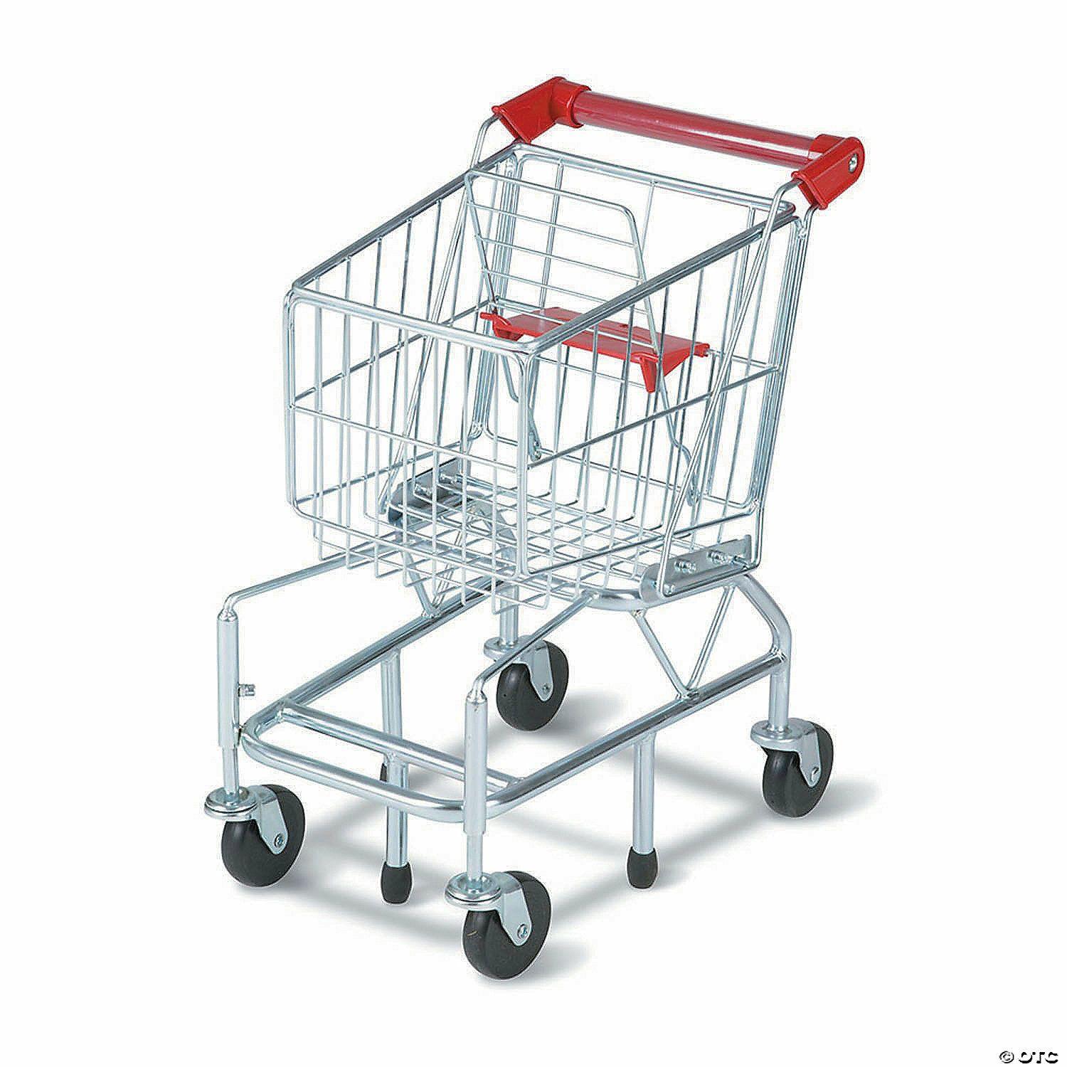 Dramatic Play | Melissa & Doug Shopping Cart Toy Metal