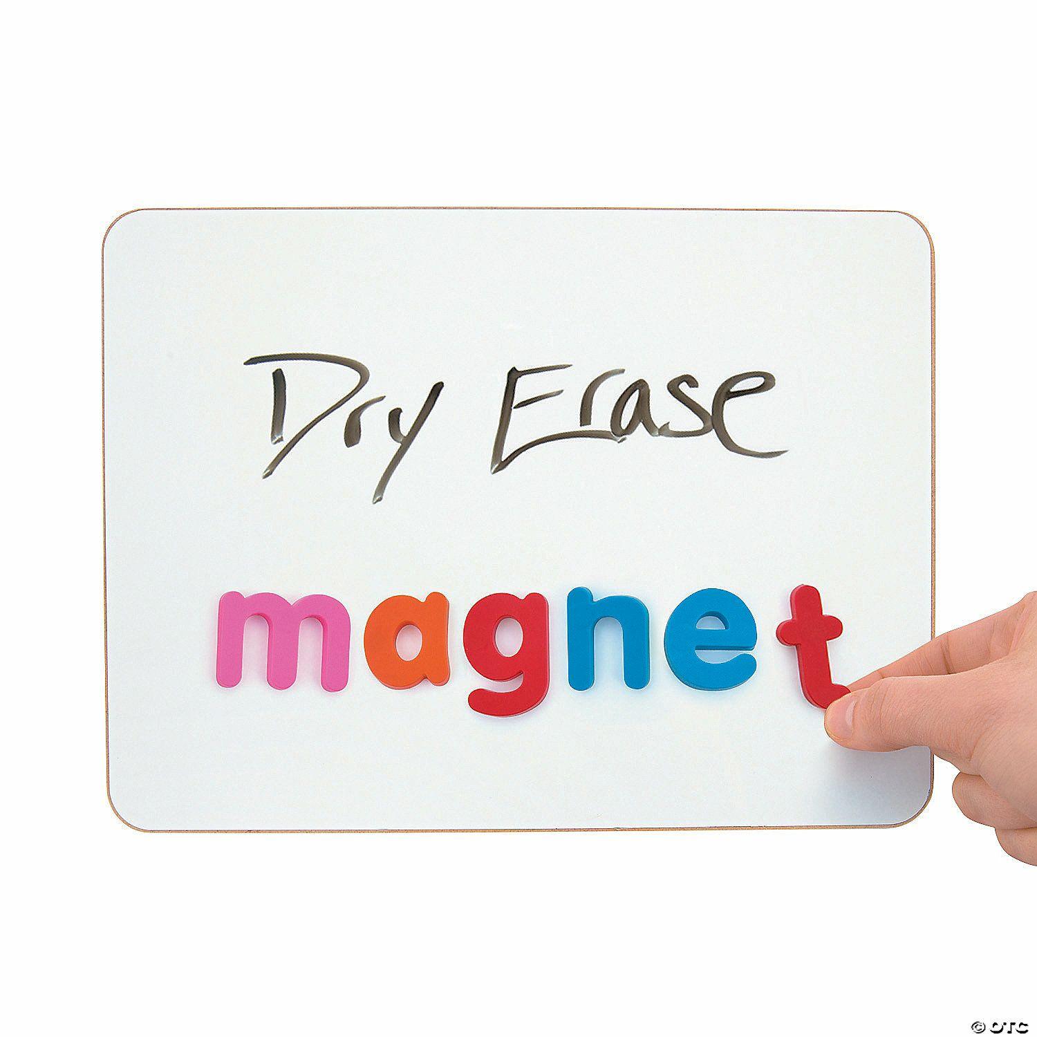 Dry Erase | 12″ x 9″ Magnetic Plain White Dry Erase Marker Boards – 12 Pc.