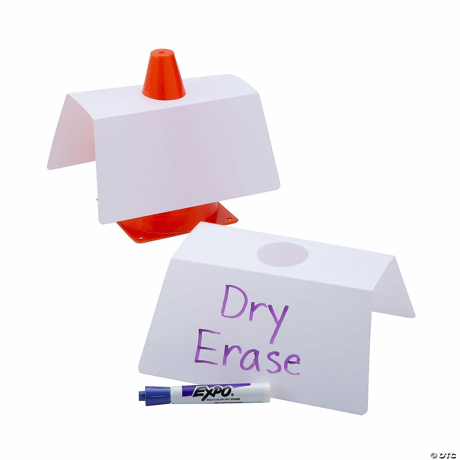 Dry Erase | Cone Dry Erase Boards – 12 Pc.