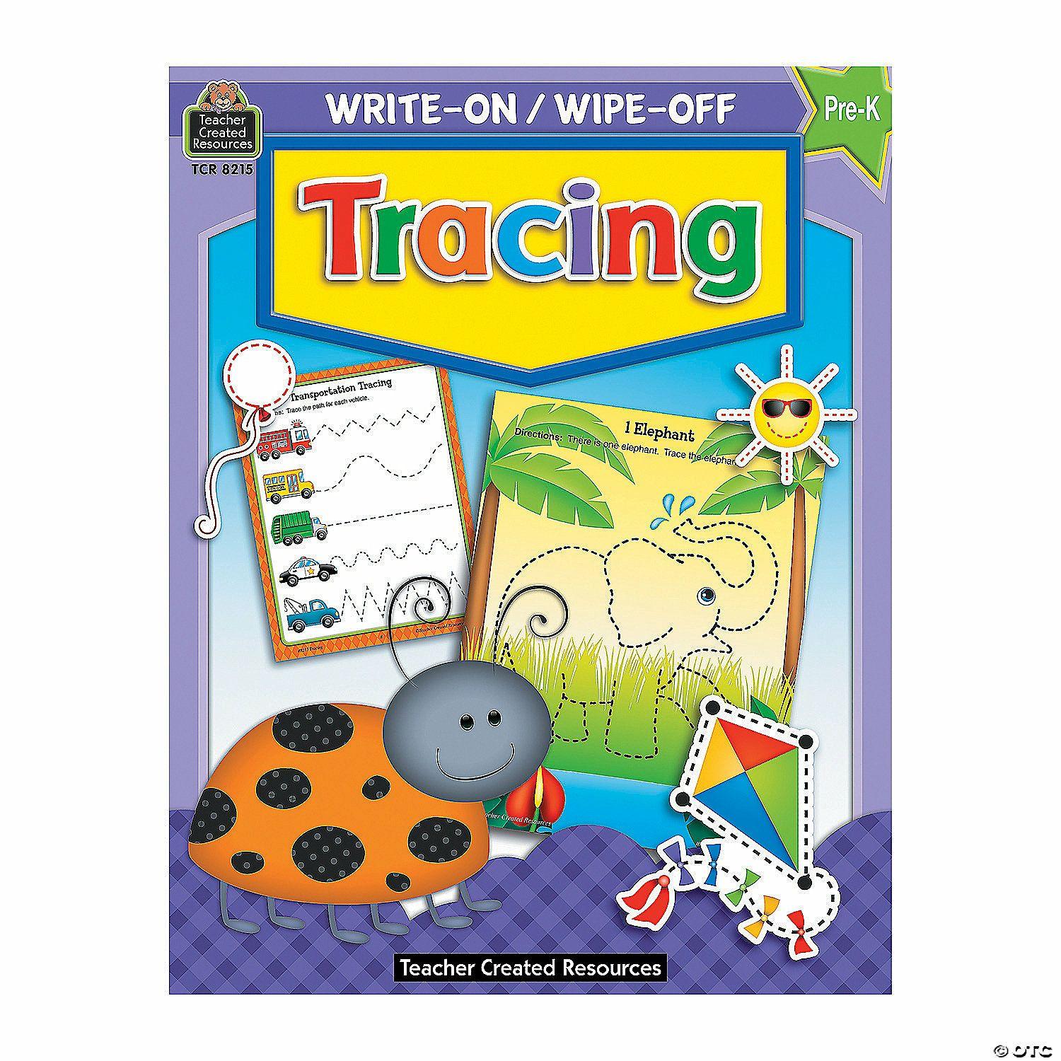 Dry Erase | Tracing Write-On Wipe-Off Book