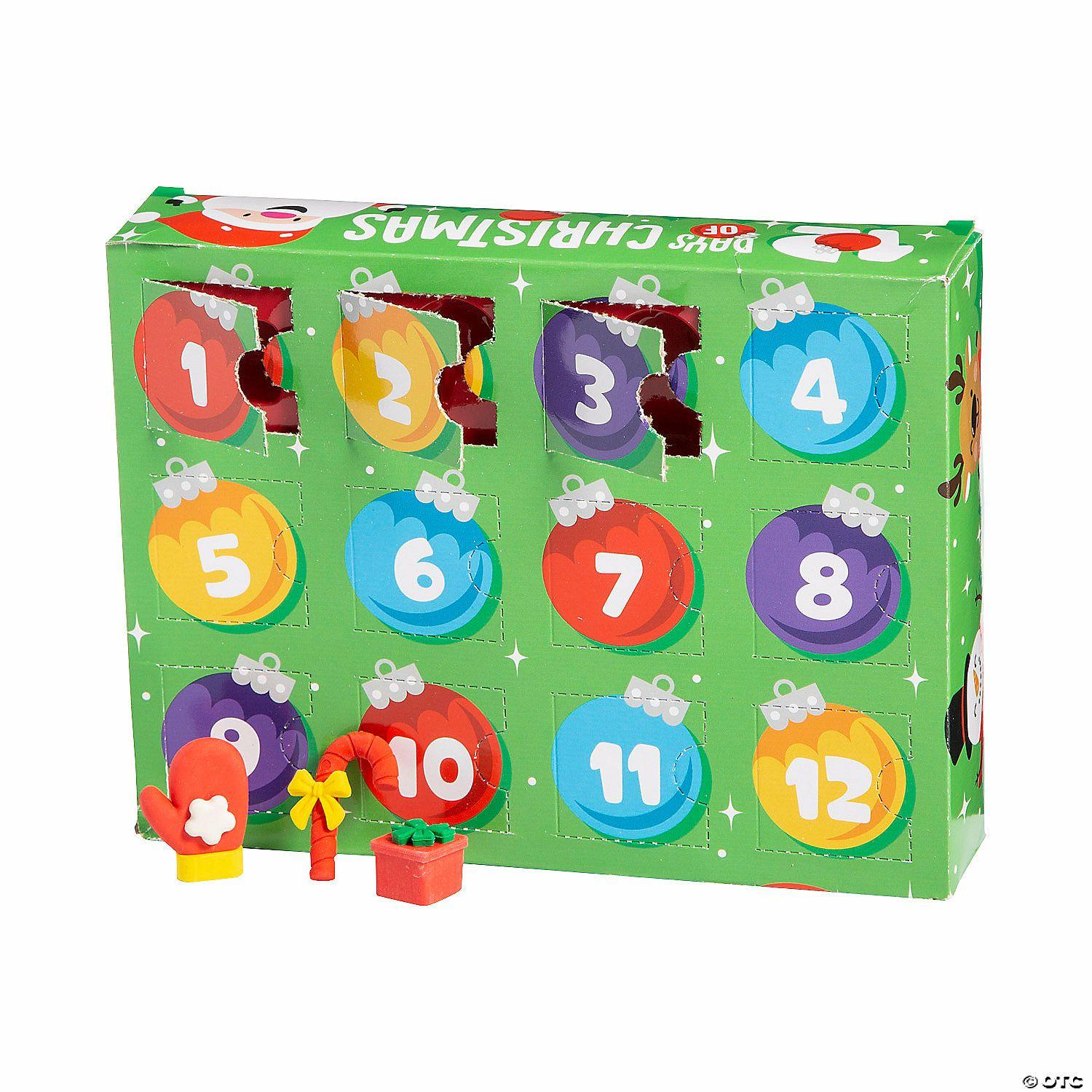 Erasers | 12 Days of Christmas Erasers Gift Set