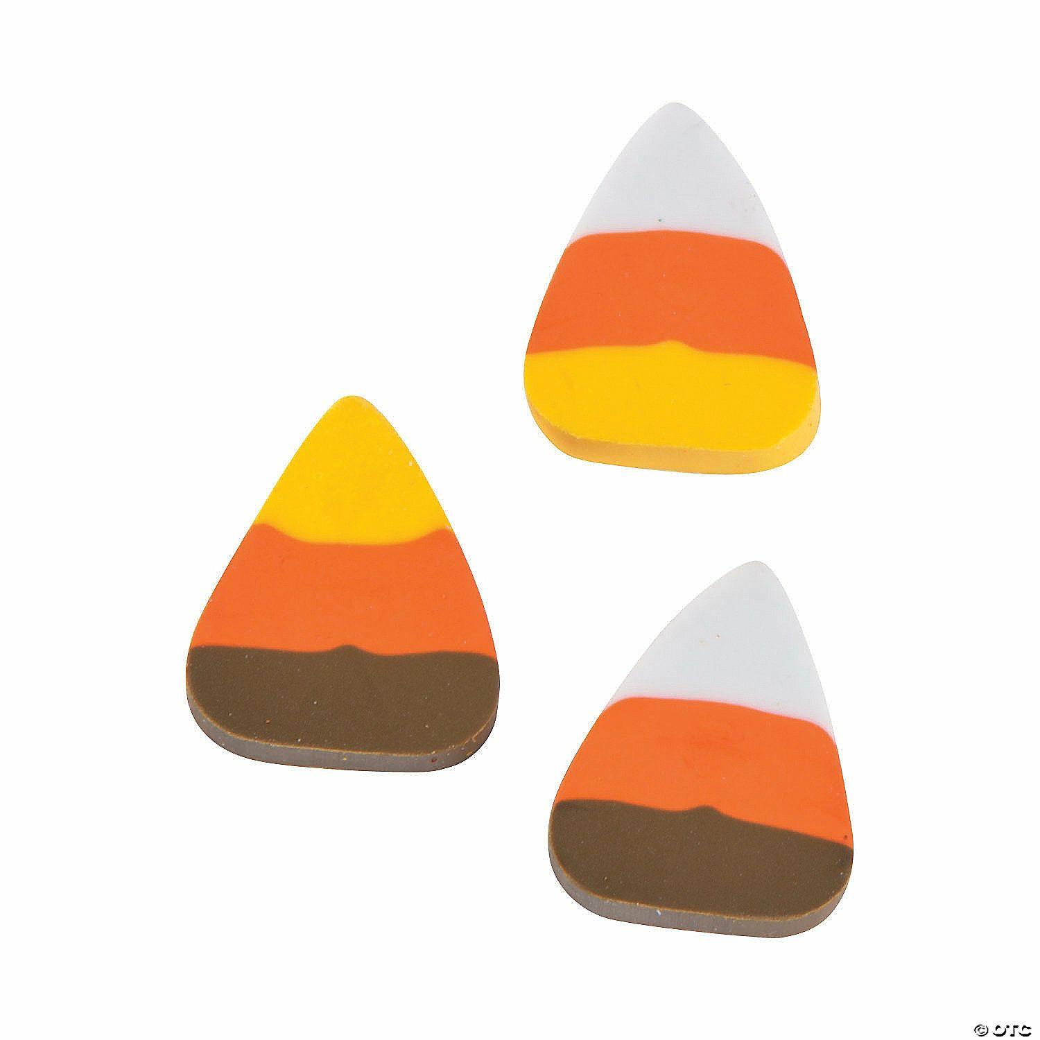 Erasers | Bulk 144 Pc. Mini Candy Corn Erasers