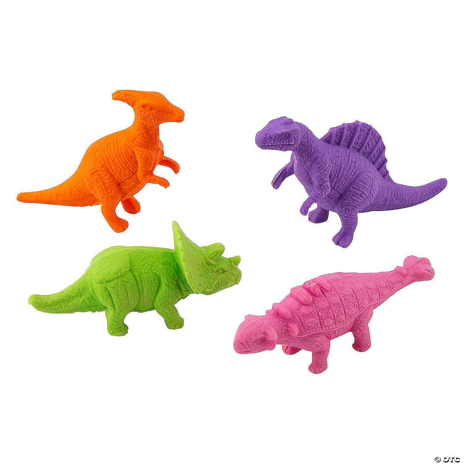 Erasers | Dinosaur Erasers – 24 Pc.