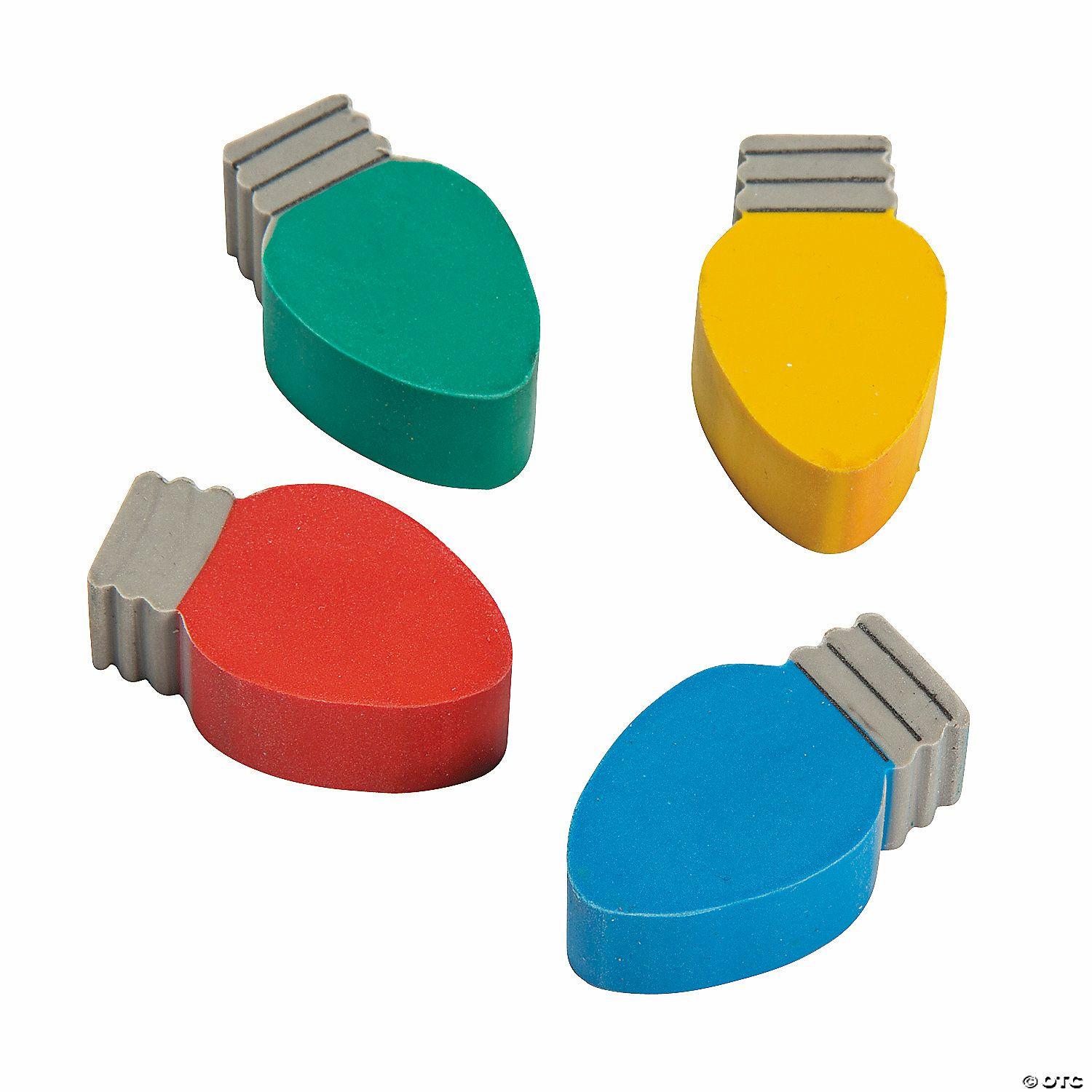 Erasers | Lightbulb Erasers – 24 Pc.