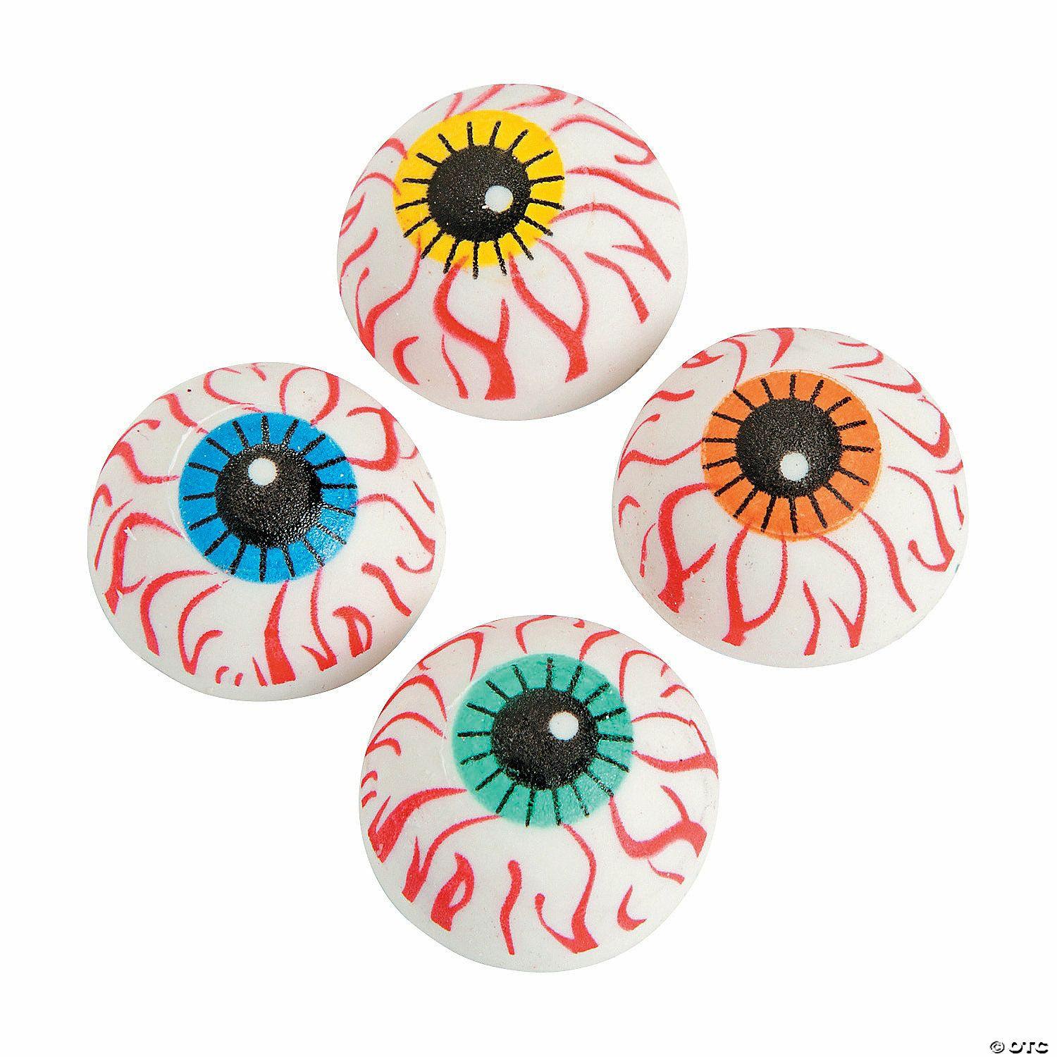 Erasers | Mini Eyeball Erasers – 24 Pc.