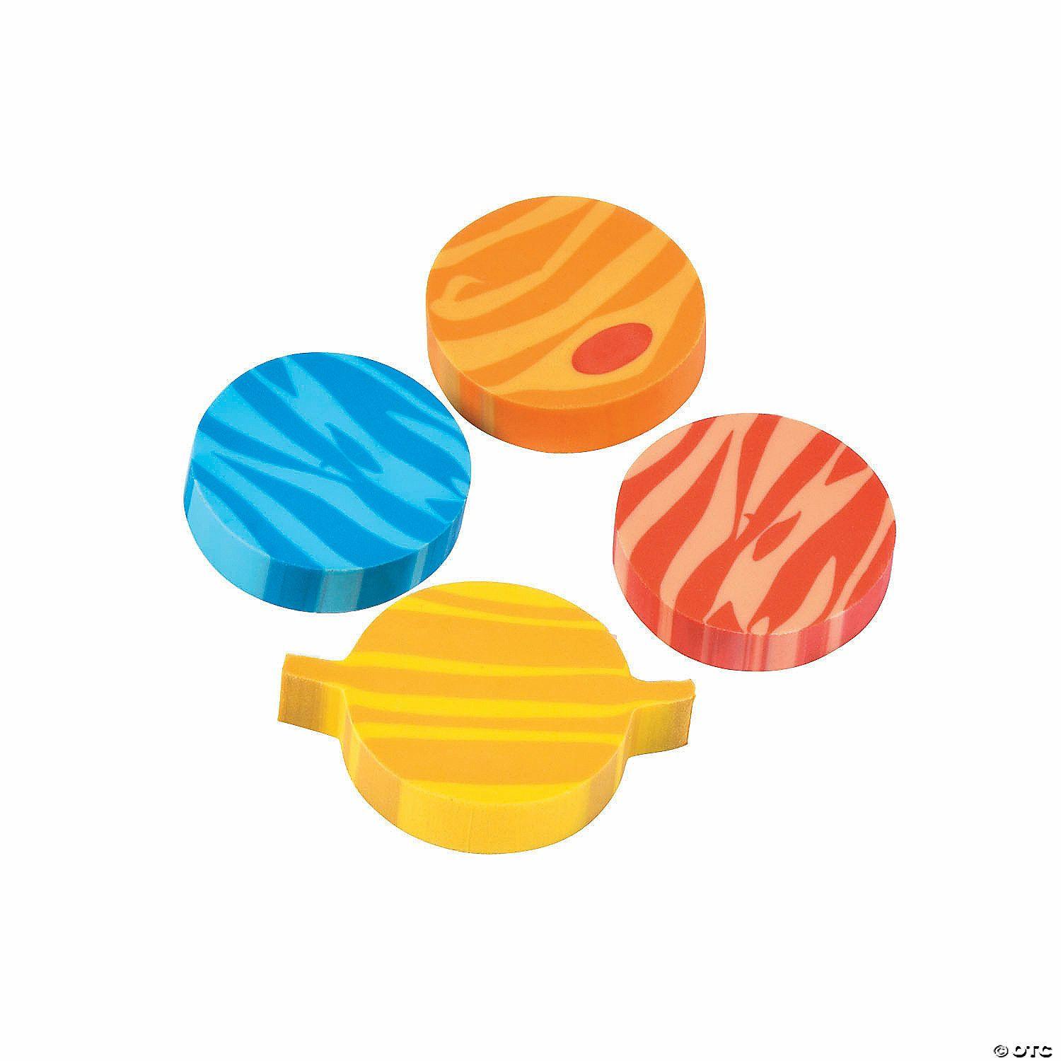 Erasers | Mini Planet Erasers – 12 Pc.