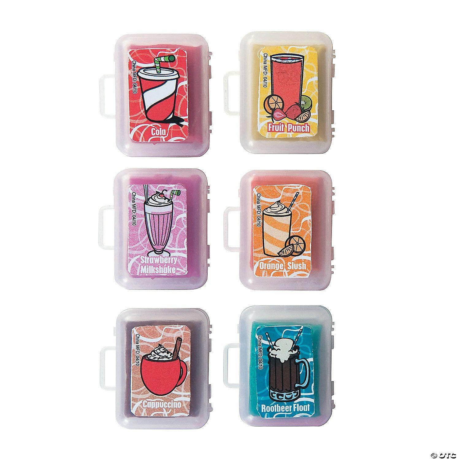 Erasers | Snack Attack Scented Kneaded Erasers – 36 Pc.