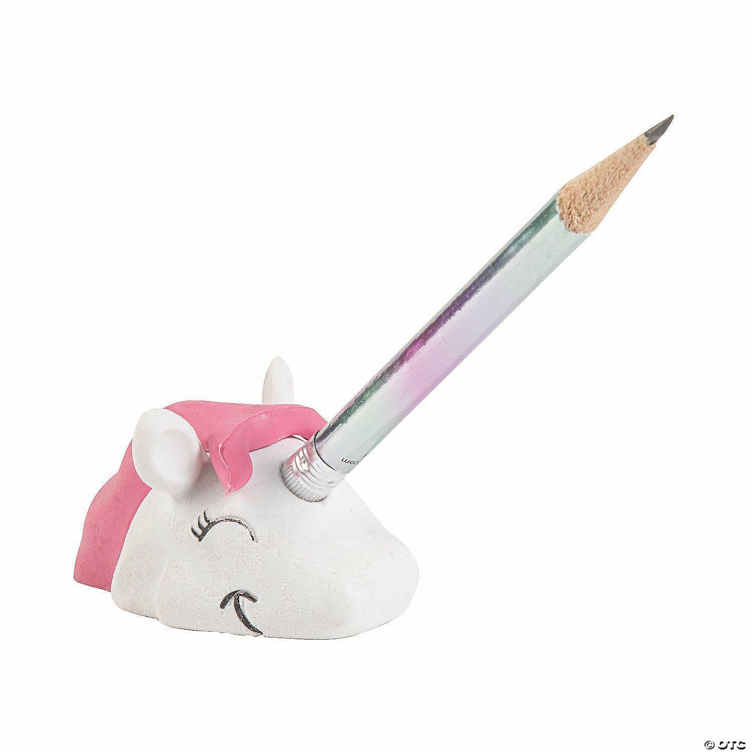 Erasers | Unicorn Pencil Top Erasers – 12 Pc