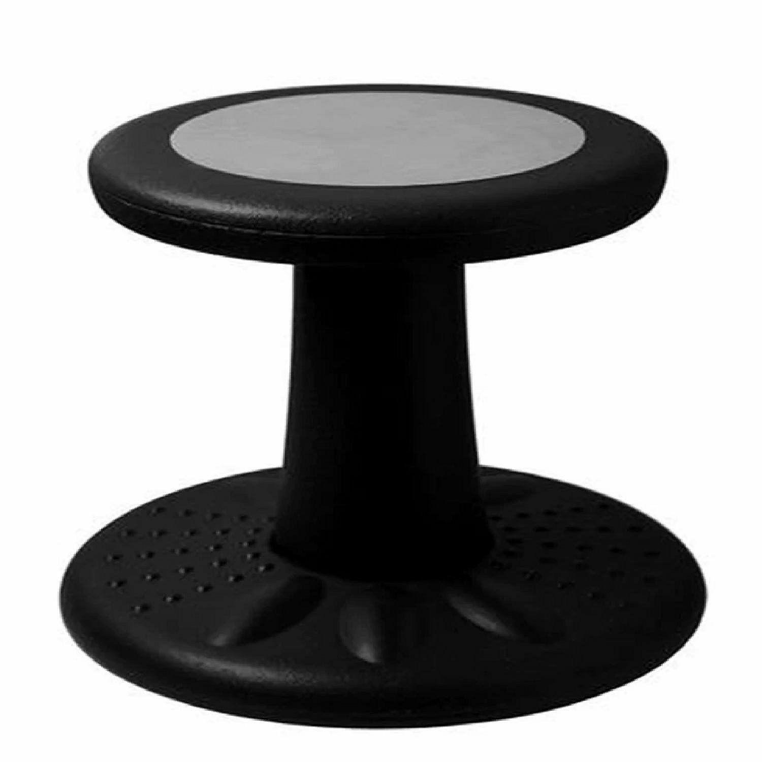 Flexible Seating | Active Chairs Wobble Stool for Kids, Flexible Seating Improves Focus and Helps ADD/ADHD, 14-Inch Preschool Chair, Ages 3-7, Black