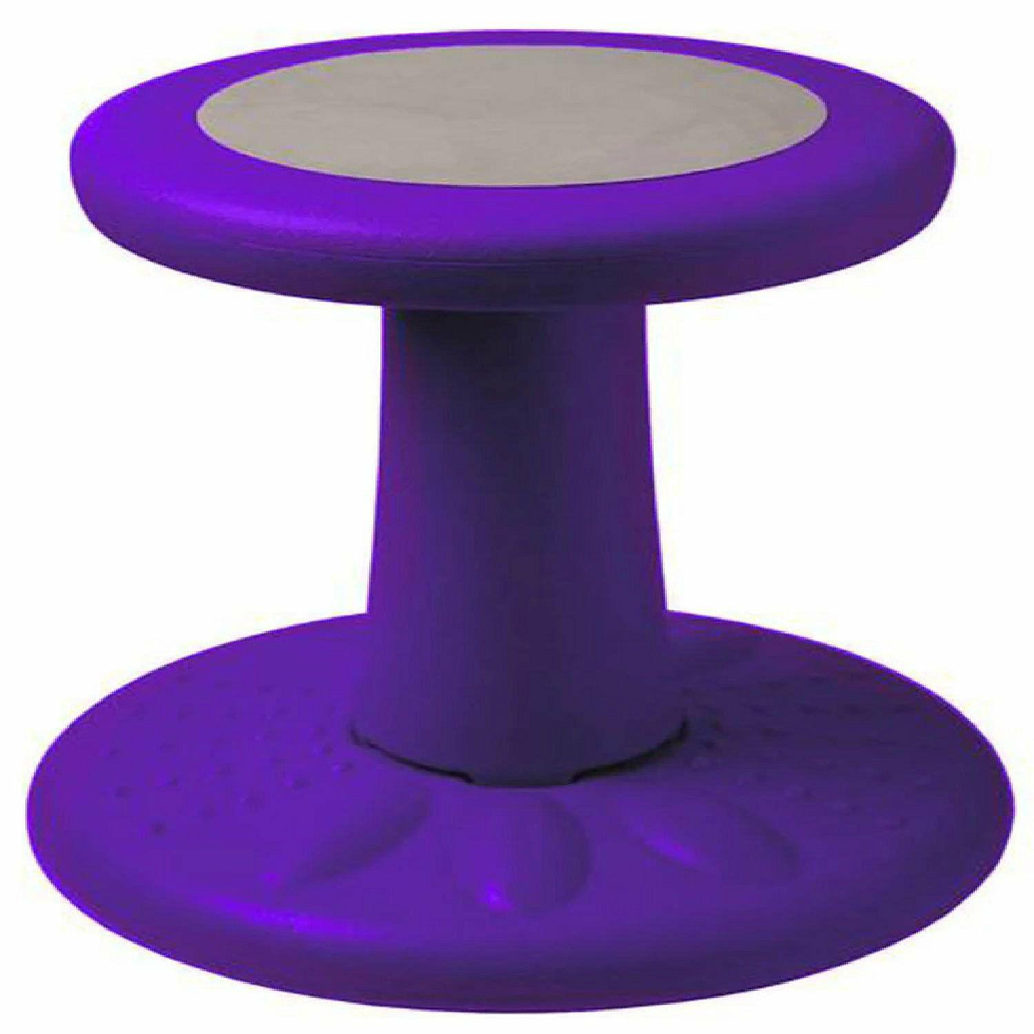 Flexible Seating | Active Chairs Wobble Stool for Kids, Flexible Seating Improves Focus and Helps ADD/ADHD, 14-Inch Preschool Chair, Ages 3-7, Purple