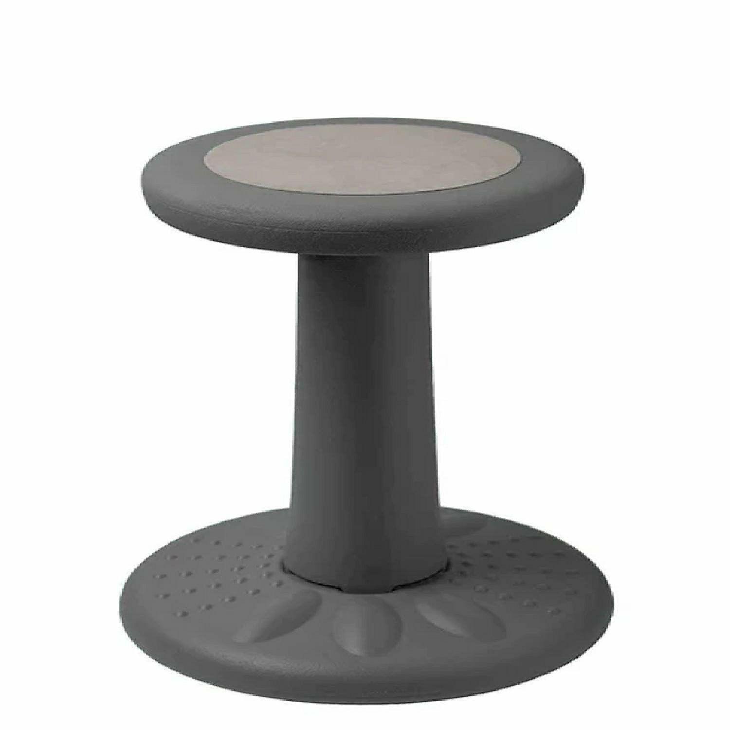 Flexible Seating | Active Chairs Wobble Stool for Kids, Flexible Seating Improves Focus and Helps ADD/ADHD,  17.75-Inch Pre-Teen Chair, Ages 7-12, Gray