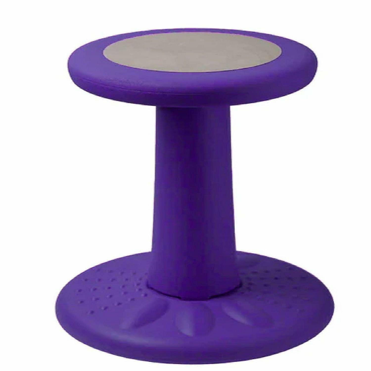 Flexible Seating | Active Chairs Wobble Stool for Kids, Flexible Seating Improves Focus and Helps ADD/ADHD,  17.75-Inch Pre-Teen Chair, Ages 7-12, Purple