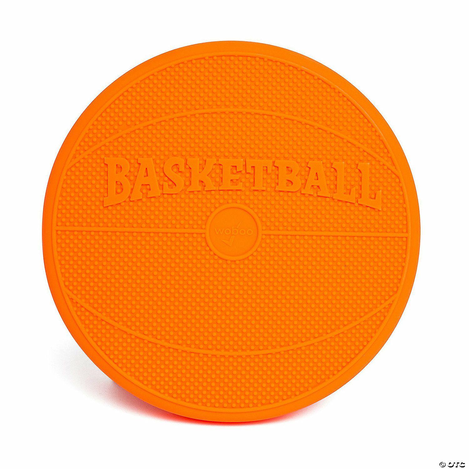 Flexible Seating | Bouncyband Wiggle Seat Sensory Cushion, Orange Basketball