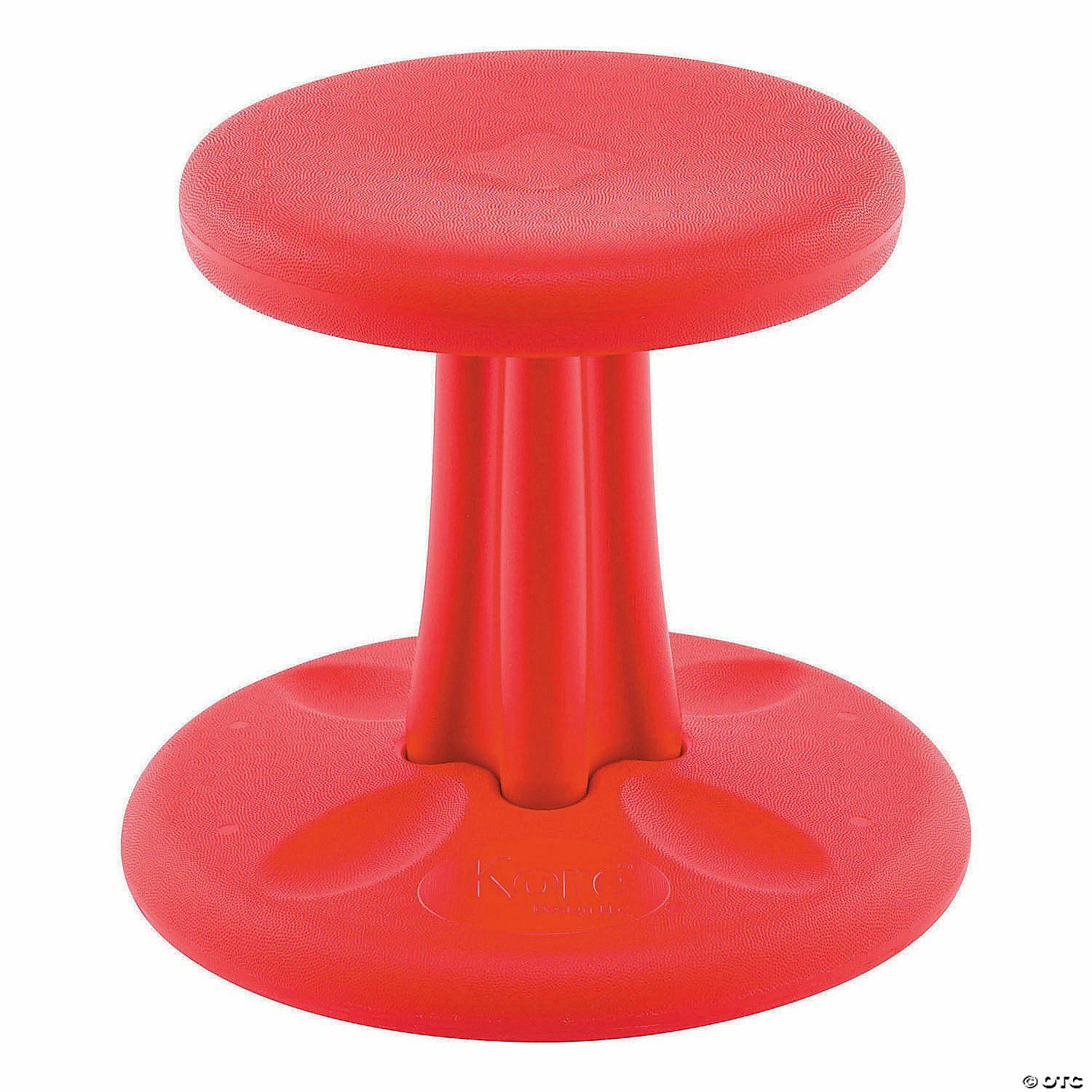 Flexible Seating | Kore™ Preschool 12″ Wobble Chair, Red