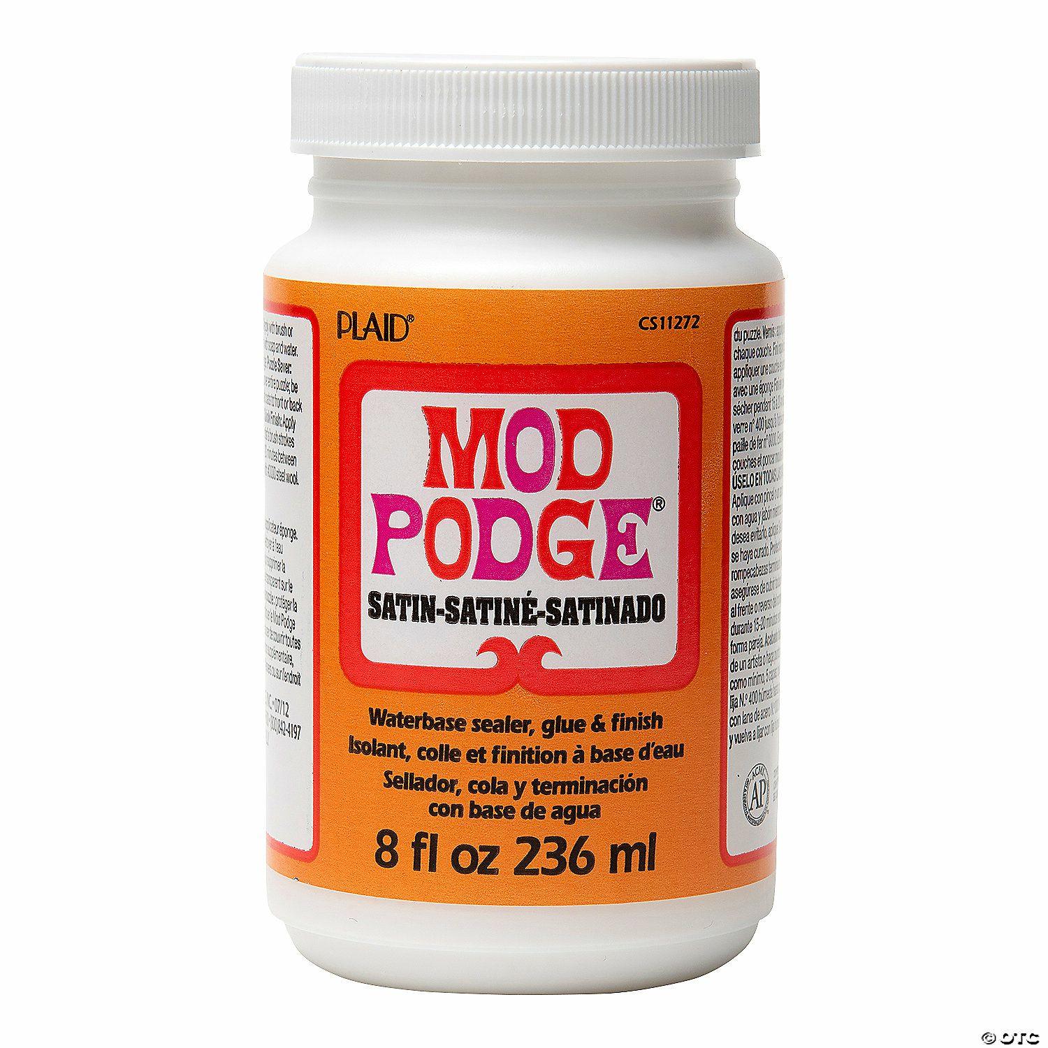 Glue & Adhesives | Mod Podge® Satin Acrylic Sealer – 8 oz