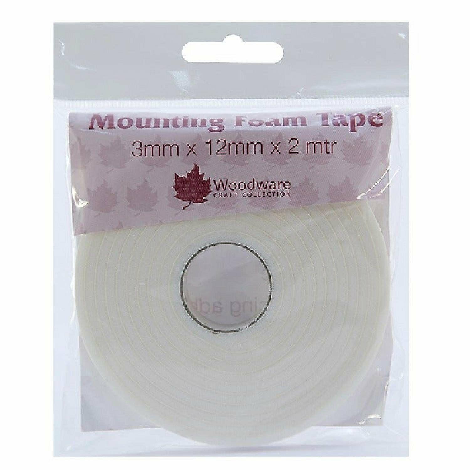 Glue & Adhesives | Woodware Craft Collection Woodware Mounting Foam Tape 3mm