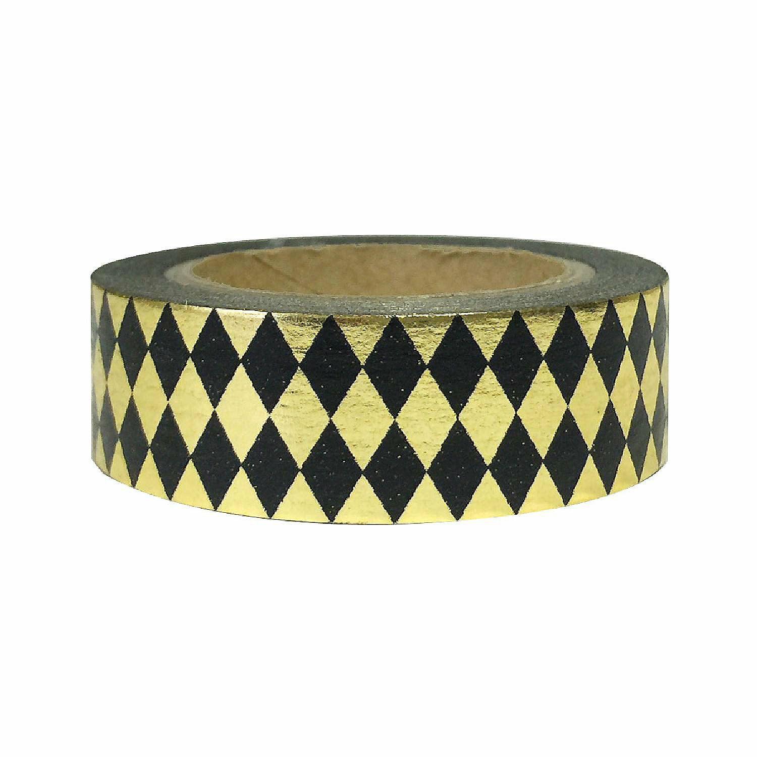 Glue & Adhesives | Wrapables Washi Tapes Decorative Masking Tapes, Casino Diamonds