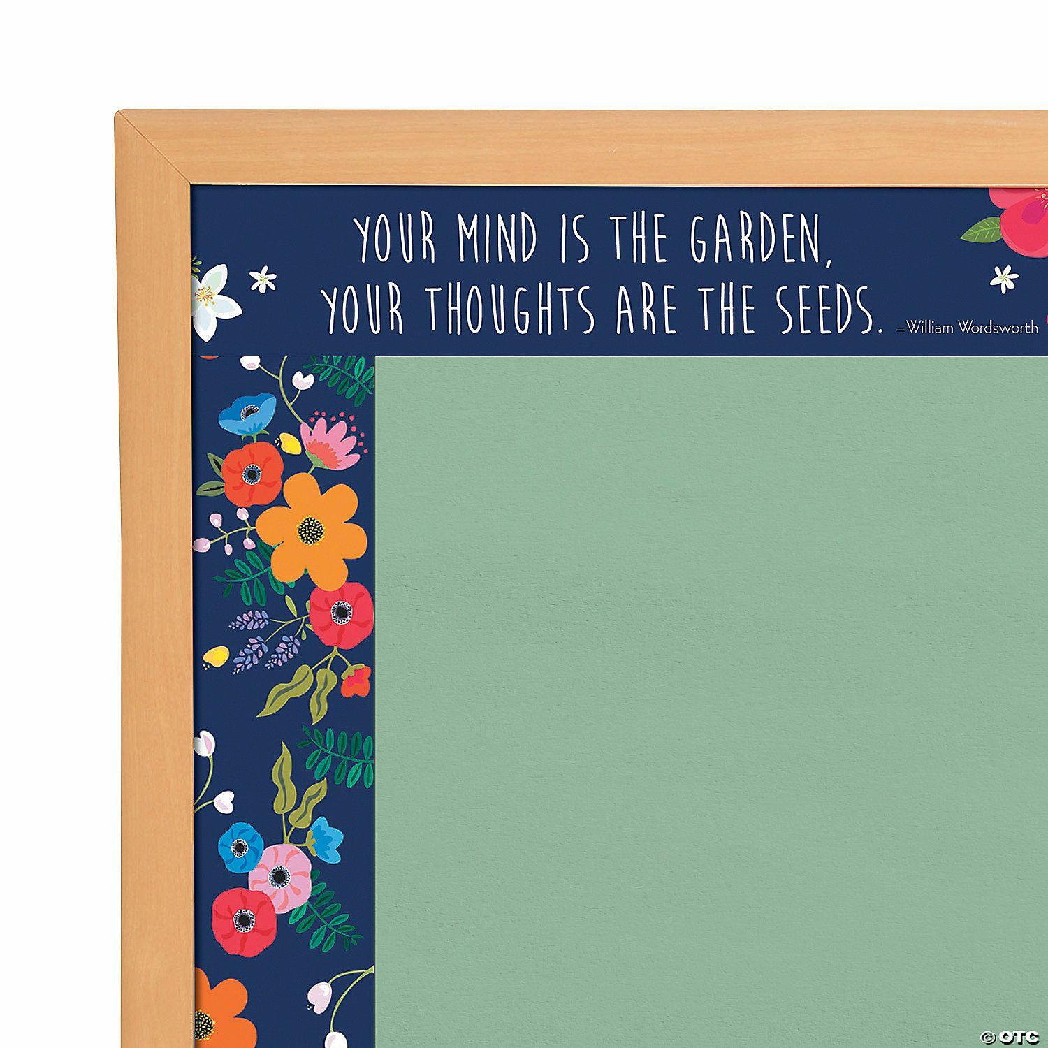 Growth Mindset | Barker Creek® Double-Sided Petals Bulletin Board Borders – 12 Pc.