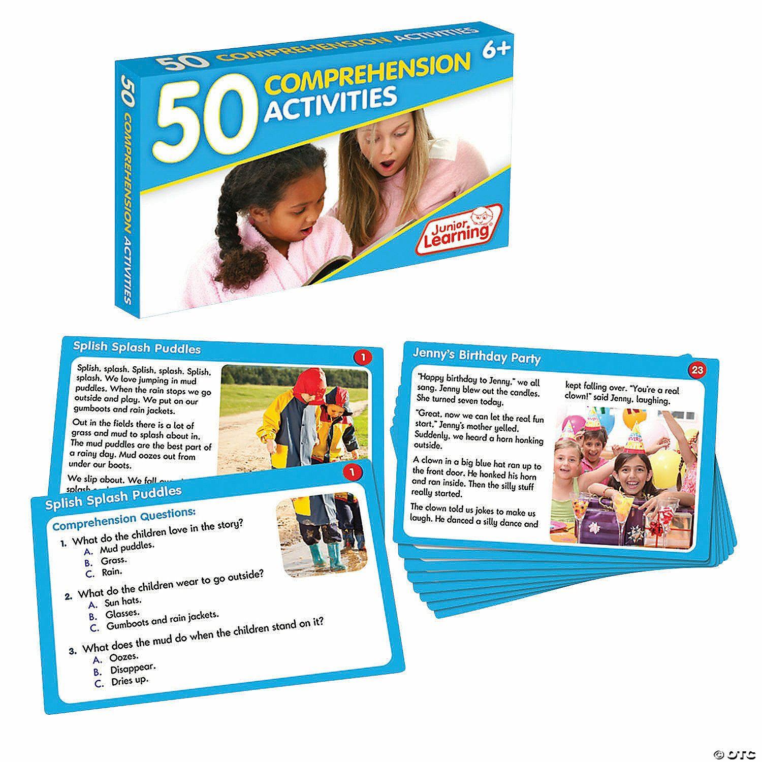 Language Arts | 50 Reading Comprehension Activities