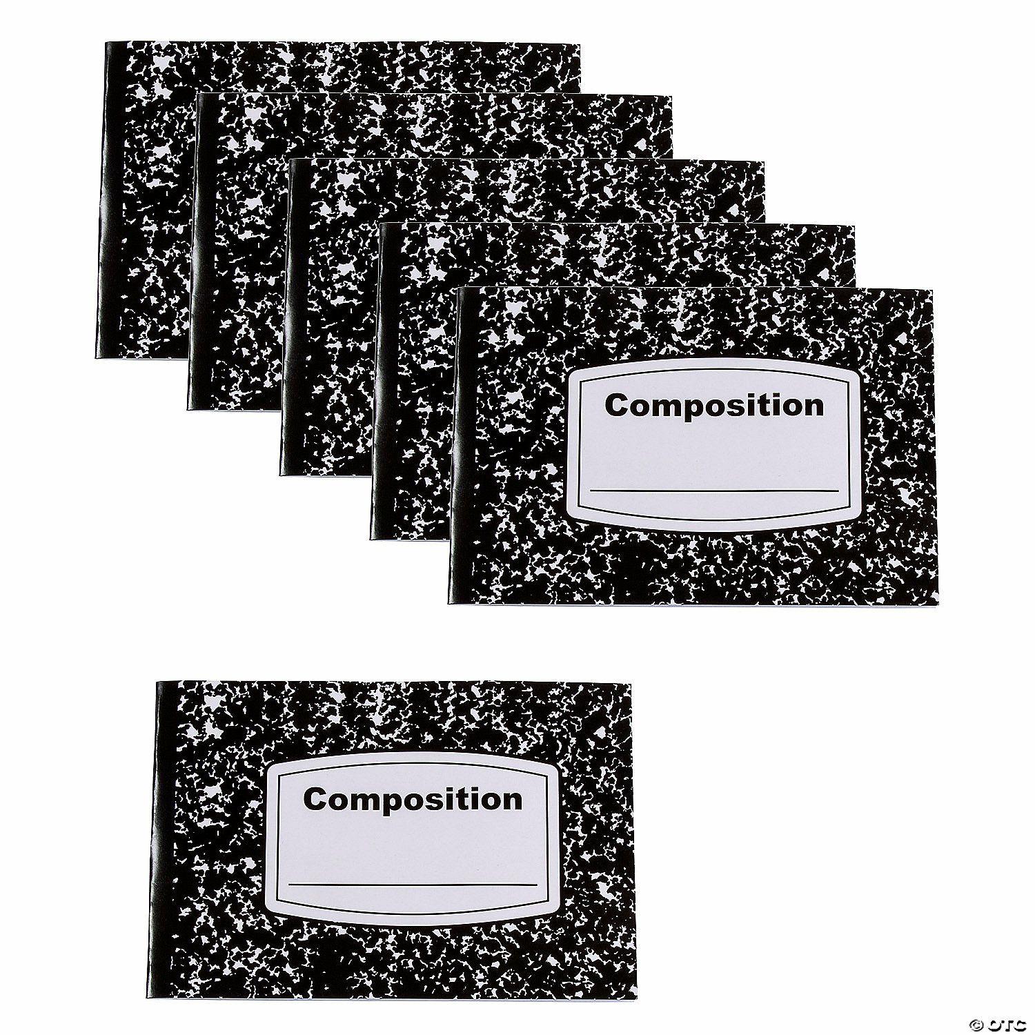 Language Arts | Bulk 48 Pc. Half-Sized Composition Journals