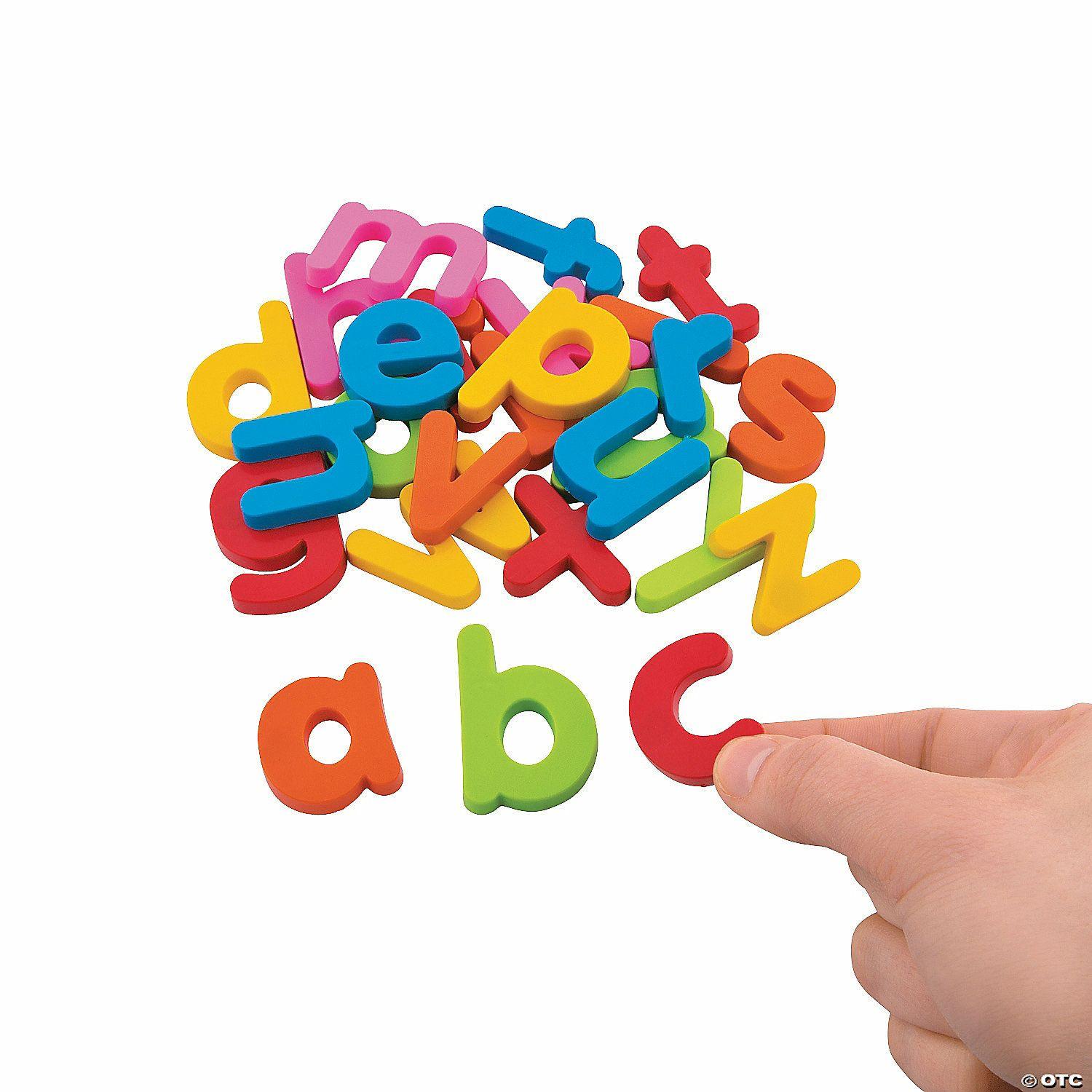 Language Arts | Plastic Magnetic Letters – Lowercase Letter Set – 57 Pc.