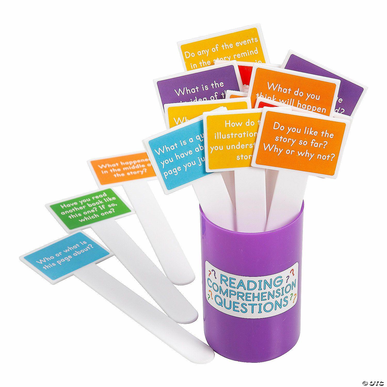 Language Arts | Reading Comprehension Question Wands – 21 Pc.