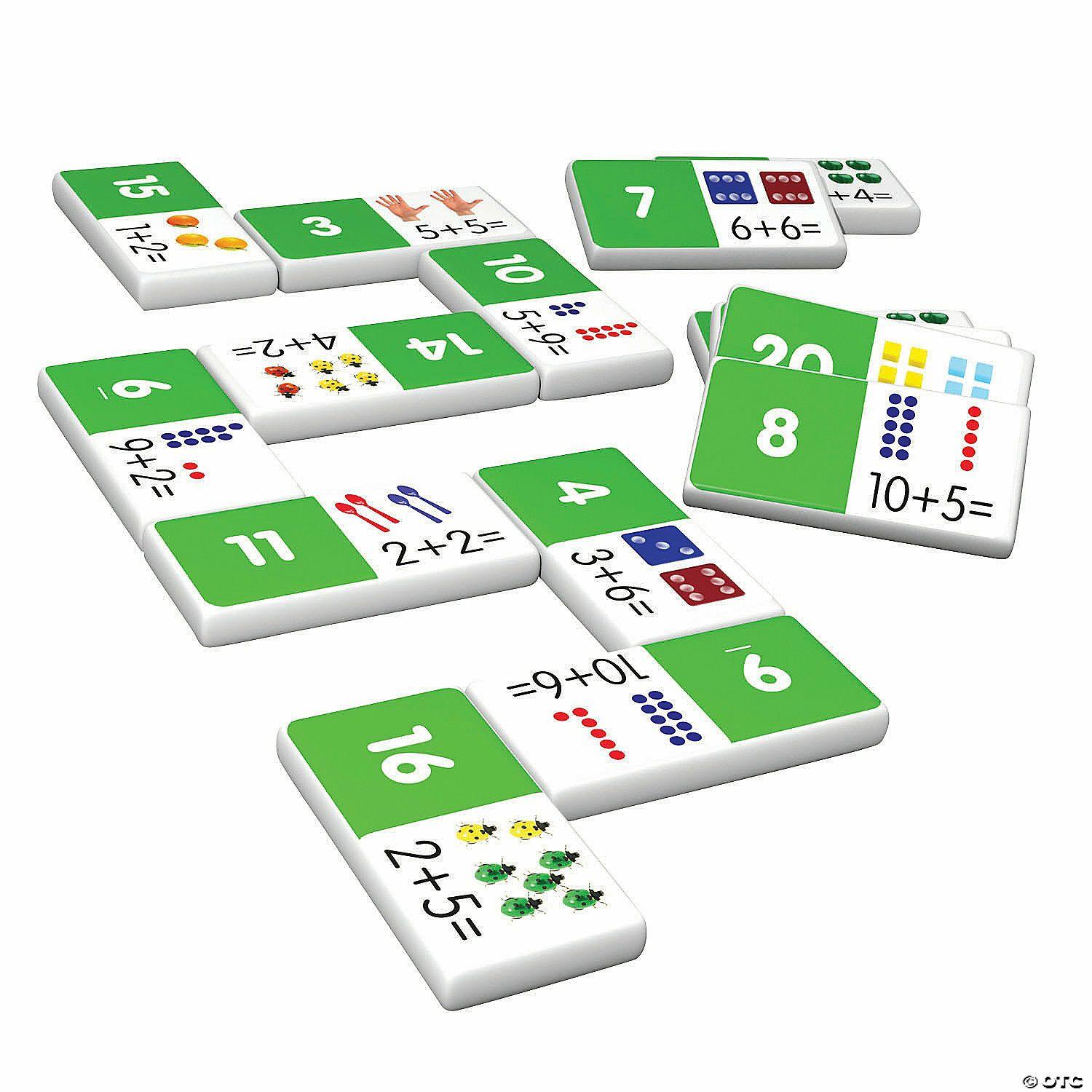 Math | Addition Dominoes Set – 28 Pc.