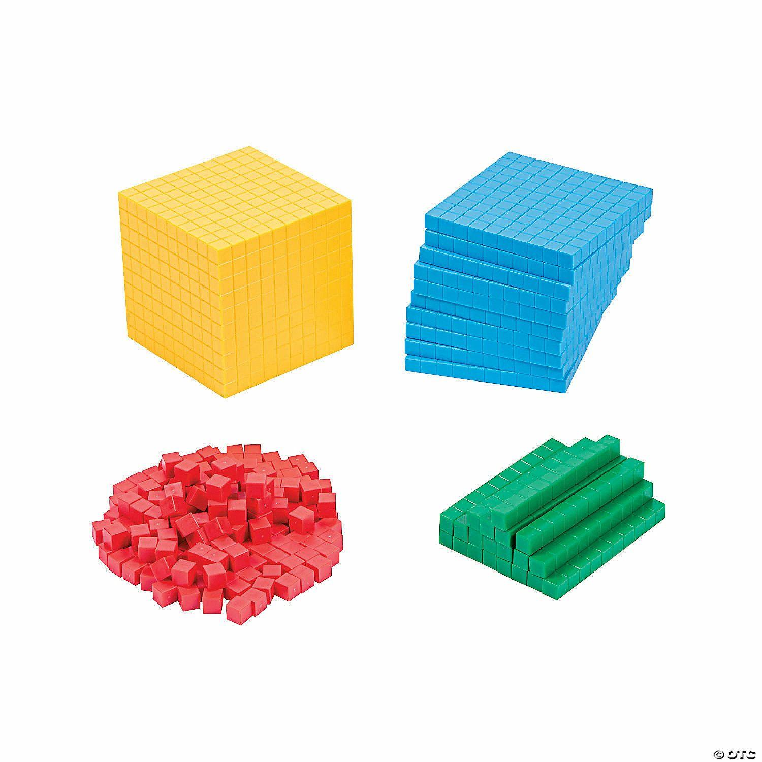 Math | Base Ten Blocks Set – 231 Pc.