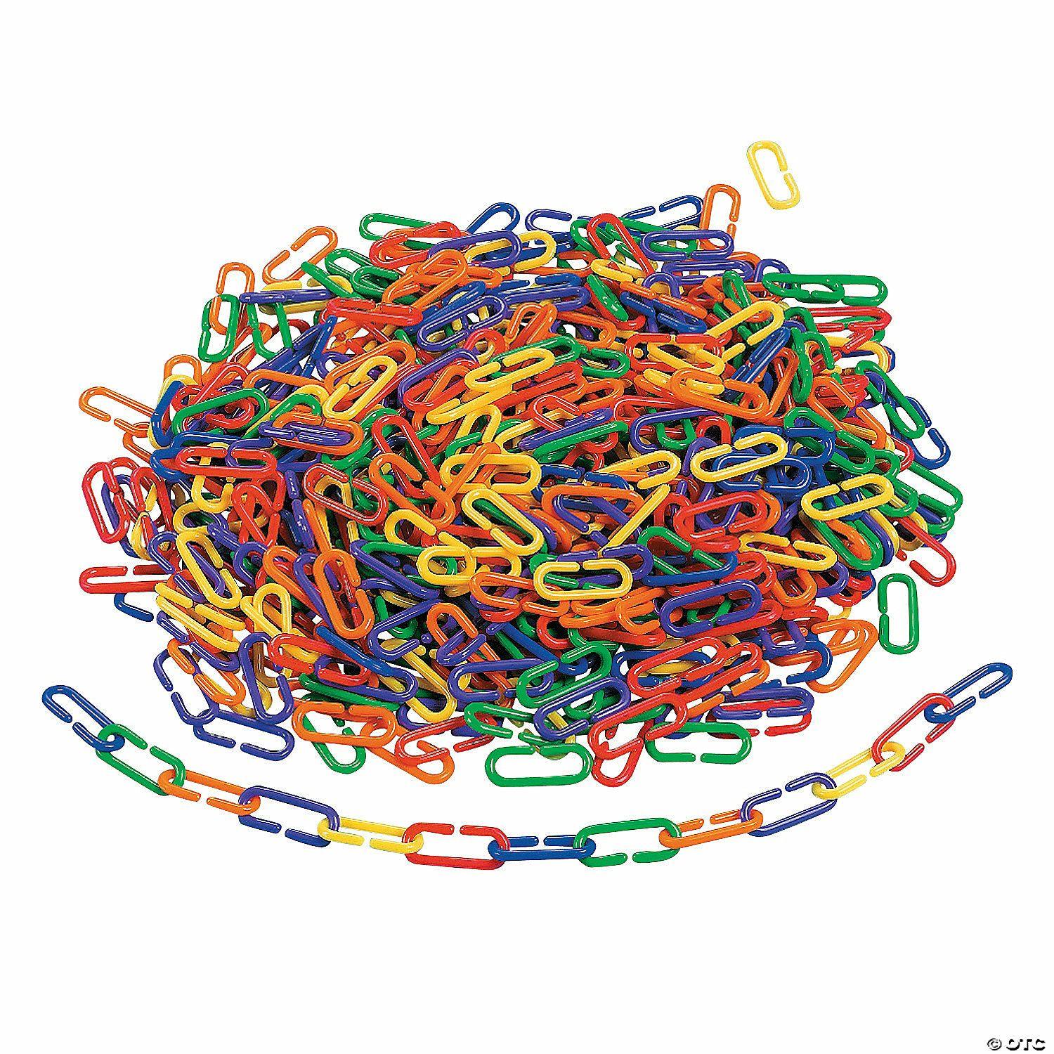 Math | Bulk 500 Pc. Oval Counting Links Manipulatives