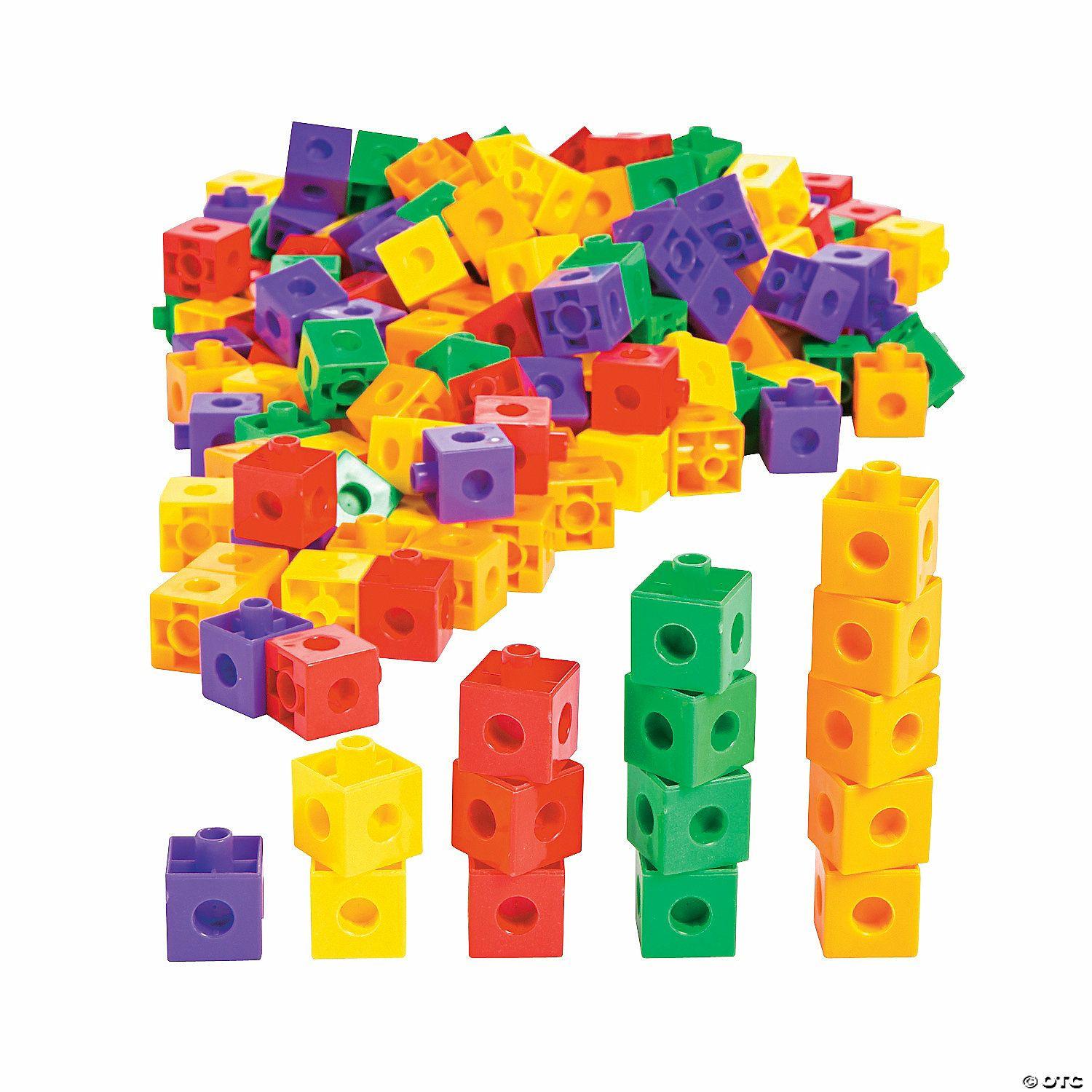 Math | Counting & Stacking Cubes – 200 Pc.