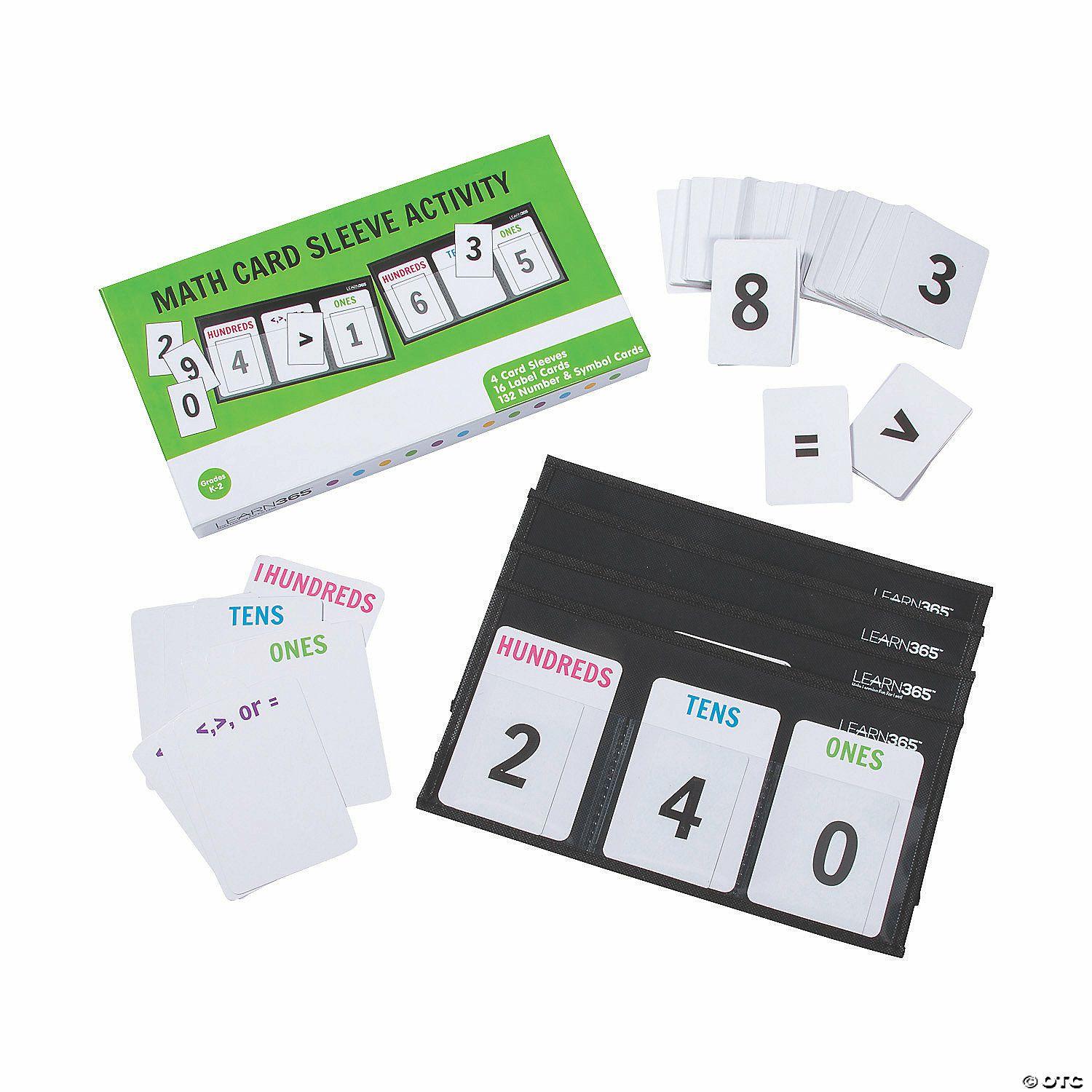 Math | Math Card Sleeve Game