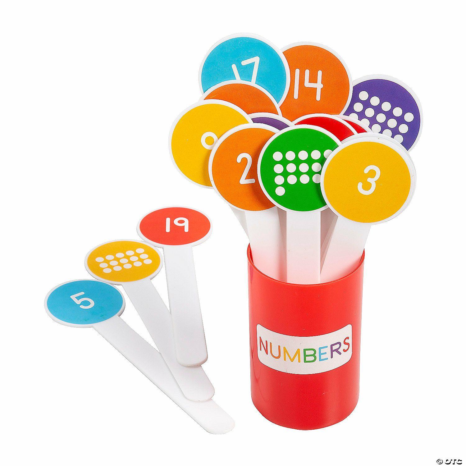 Math | Number Wands – 21 Pc.