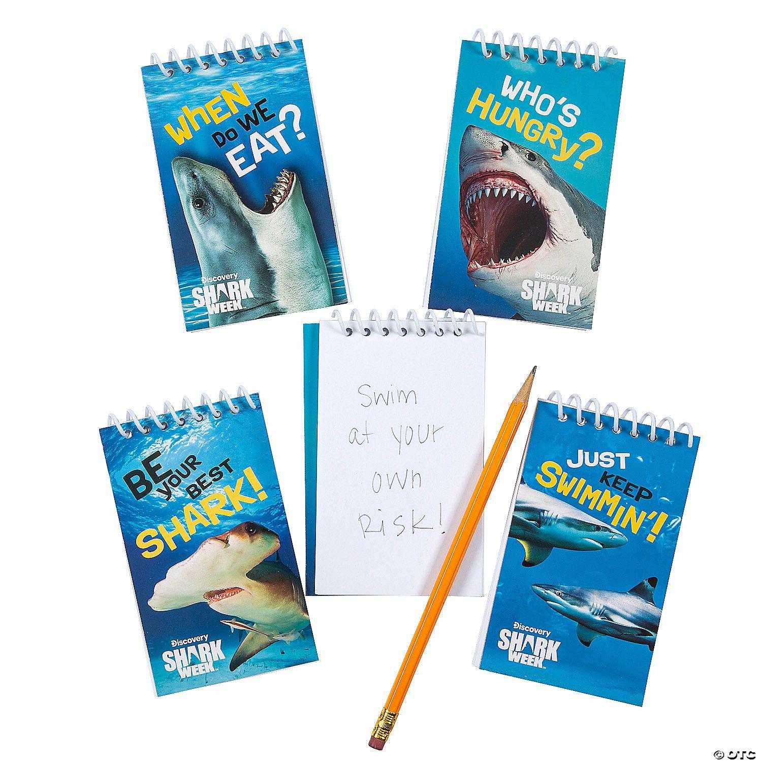 Notepads | Discovery Shark Week™ Spiral Notepads