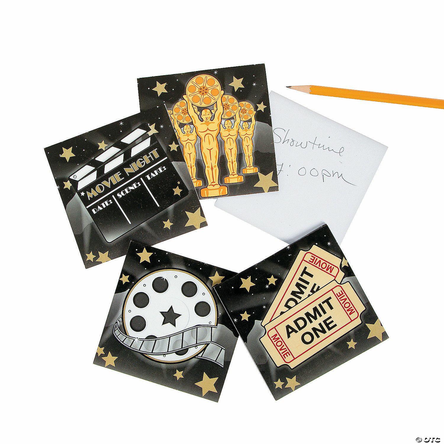 Notepads | Movie Night Notepads – 24 Pc.