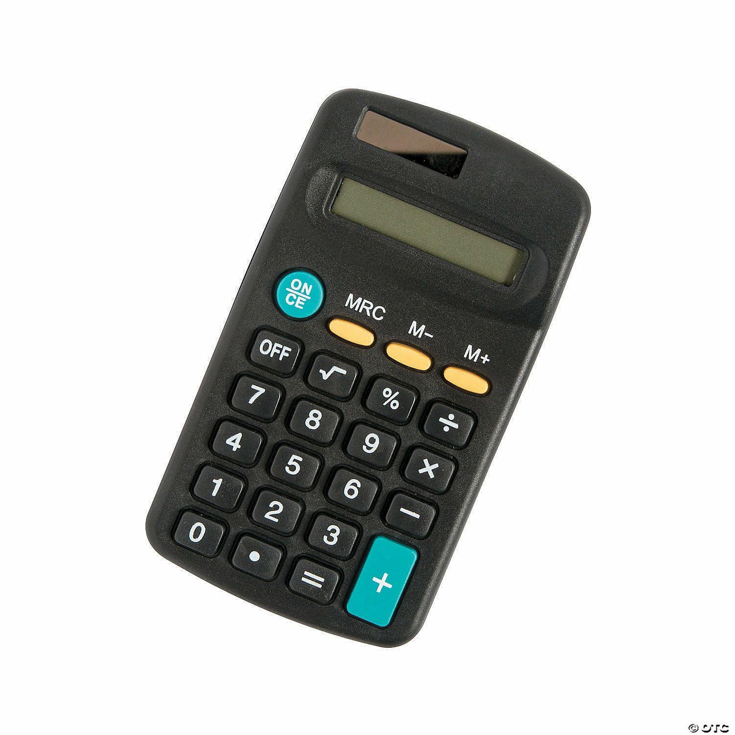 Office Supplies | Classroom Calculators – 12 Pc.