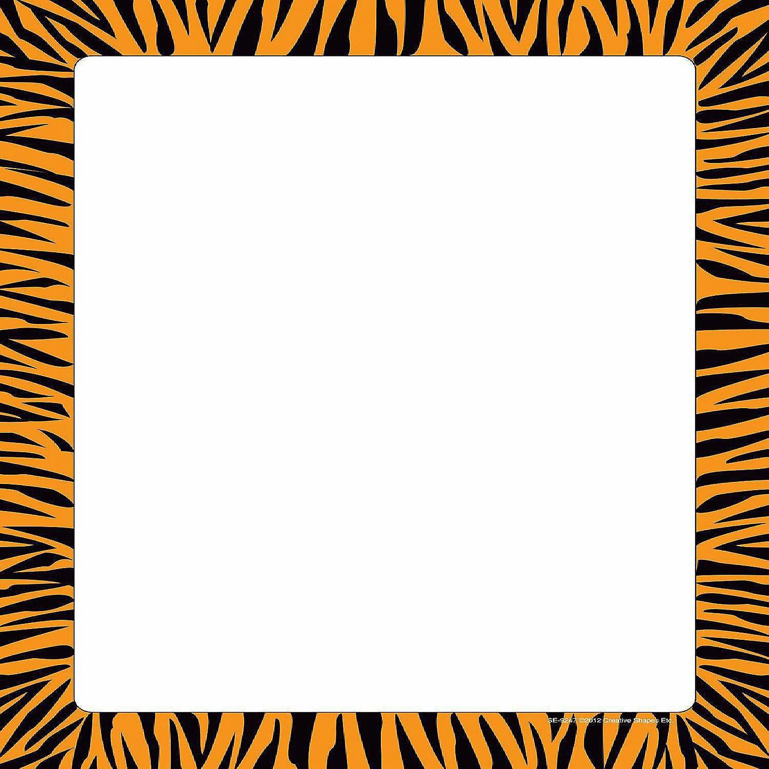 Office Supplies | Creative Shapes Etc. – Designer Paper – Tiger (50 Sheet Package)