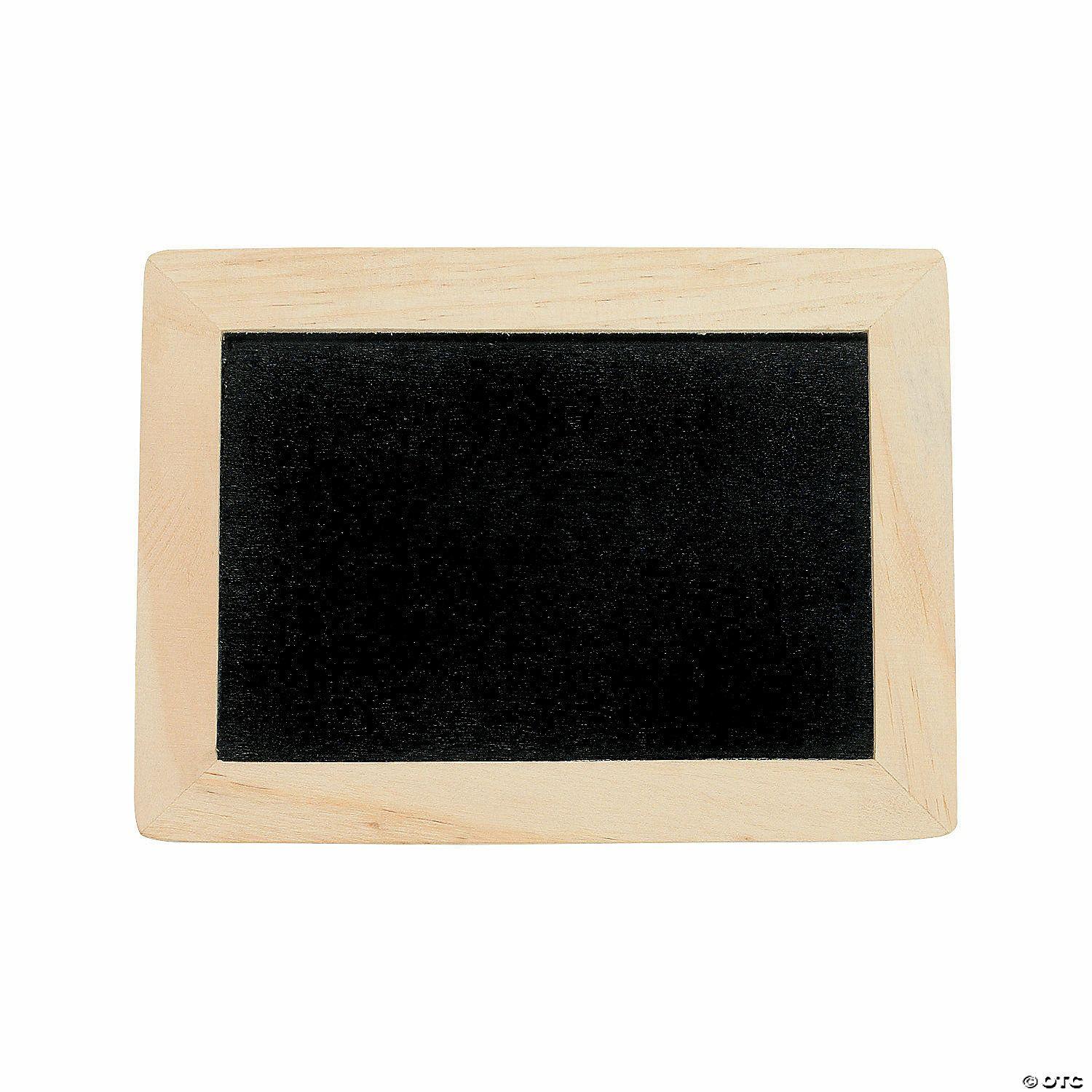 Office Supplies | DIY Unfinished Wood Chalkboards – 12 Pc.