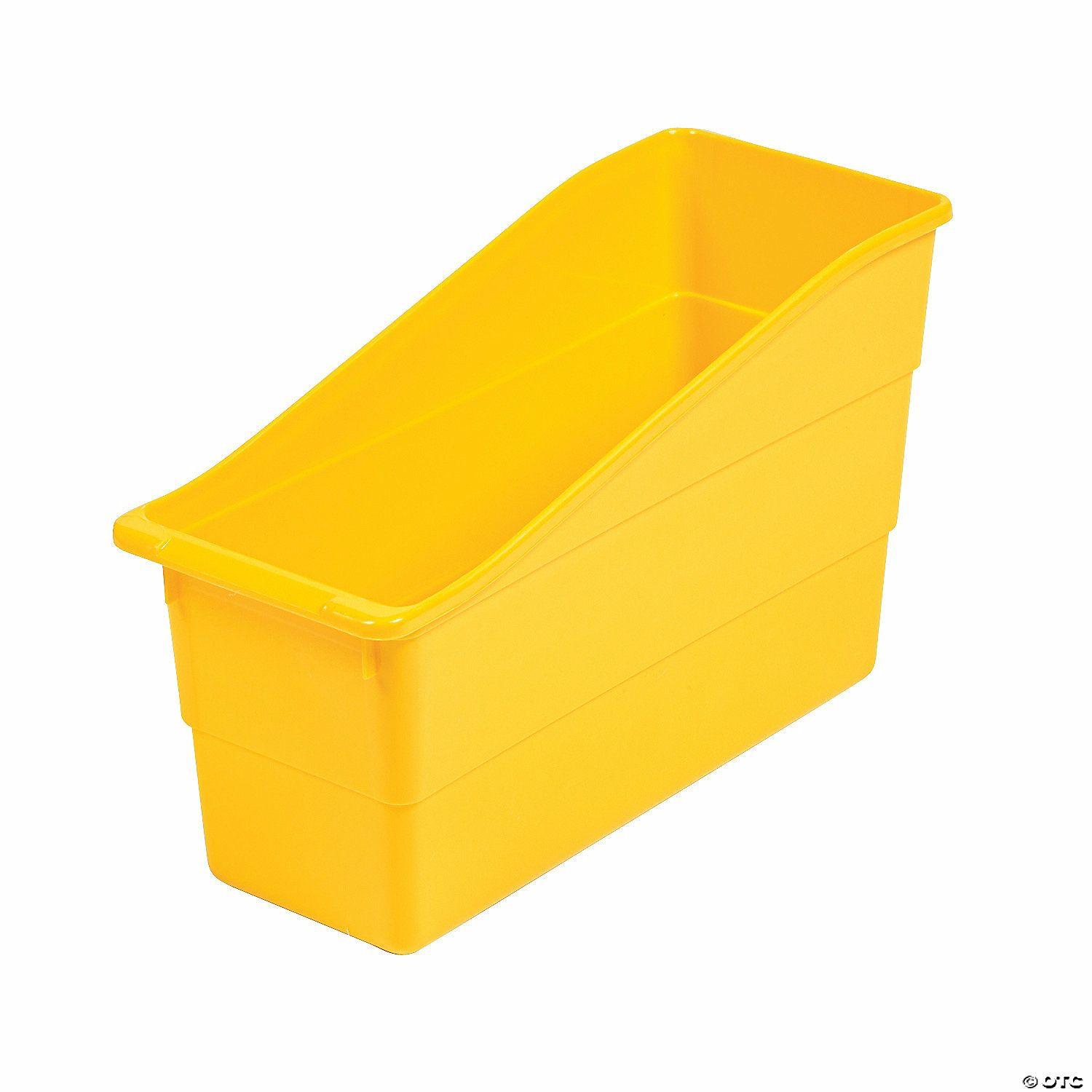 Office Supplies | Solid Color Book Bins – 6 Pc.