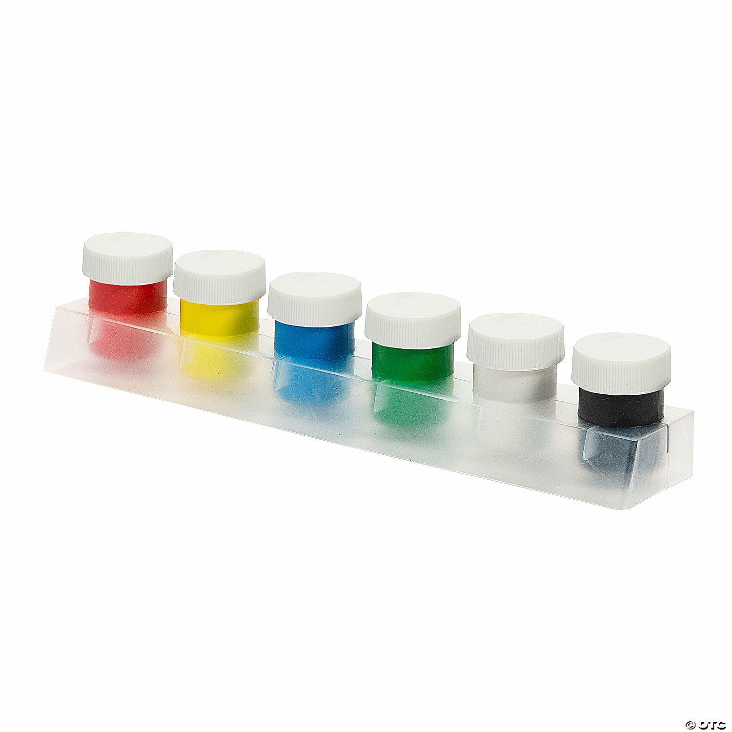 Paint | 6-Color Acrylic Paint Jar Strips – 6 Sets