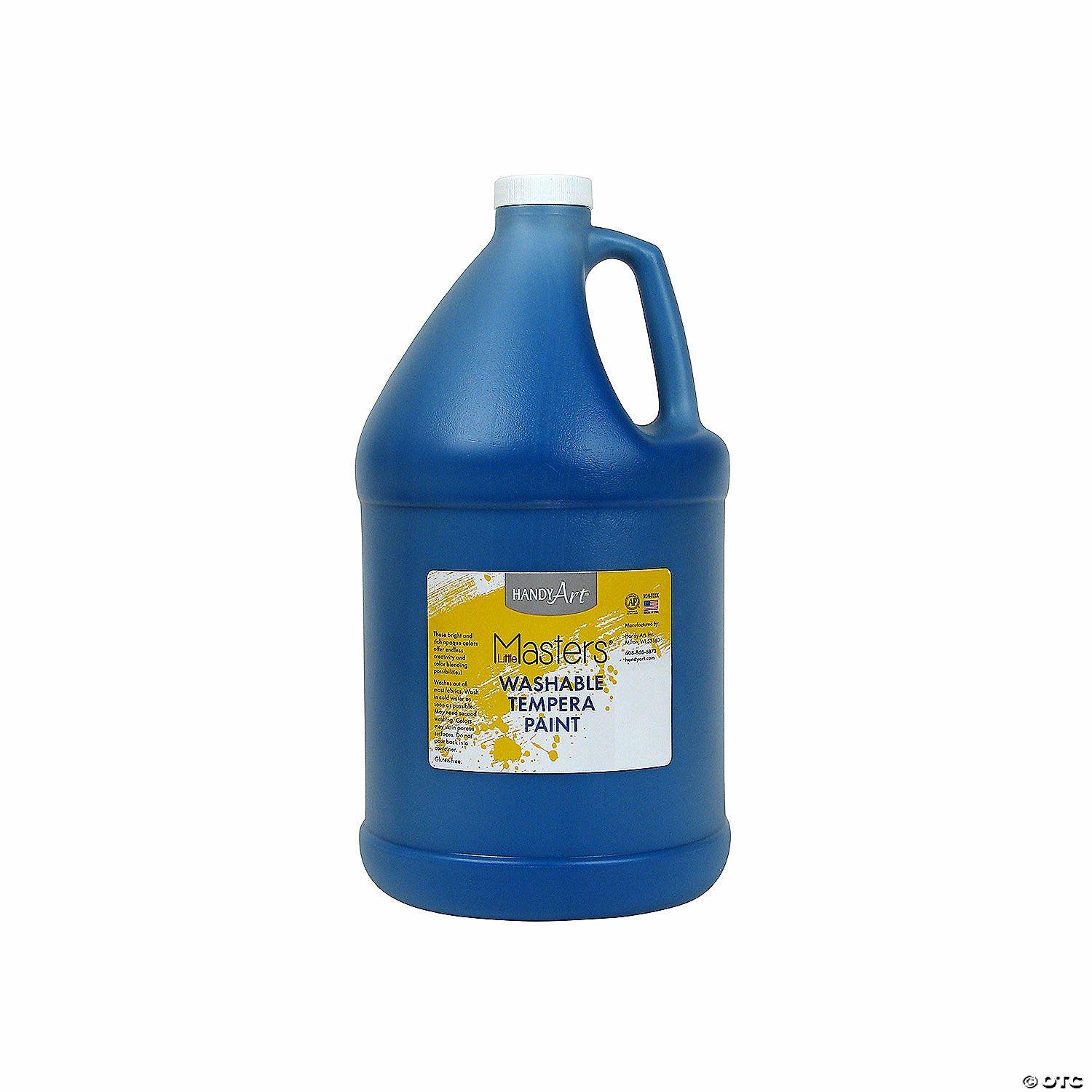 Paint | Gallon Washable Blue Tempera Paint