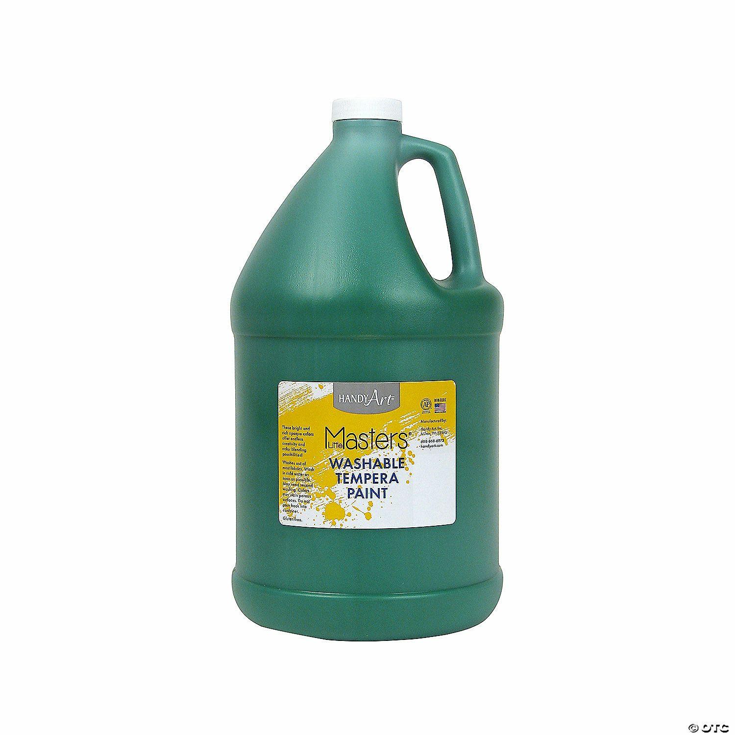 Paint | Gallon Washable Green Tempera Paint