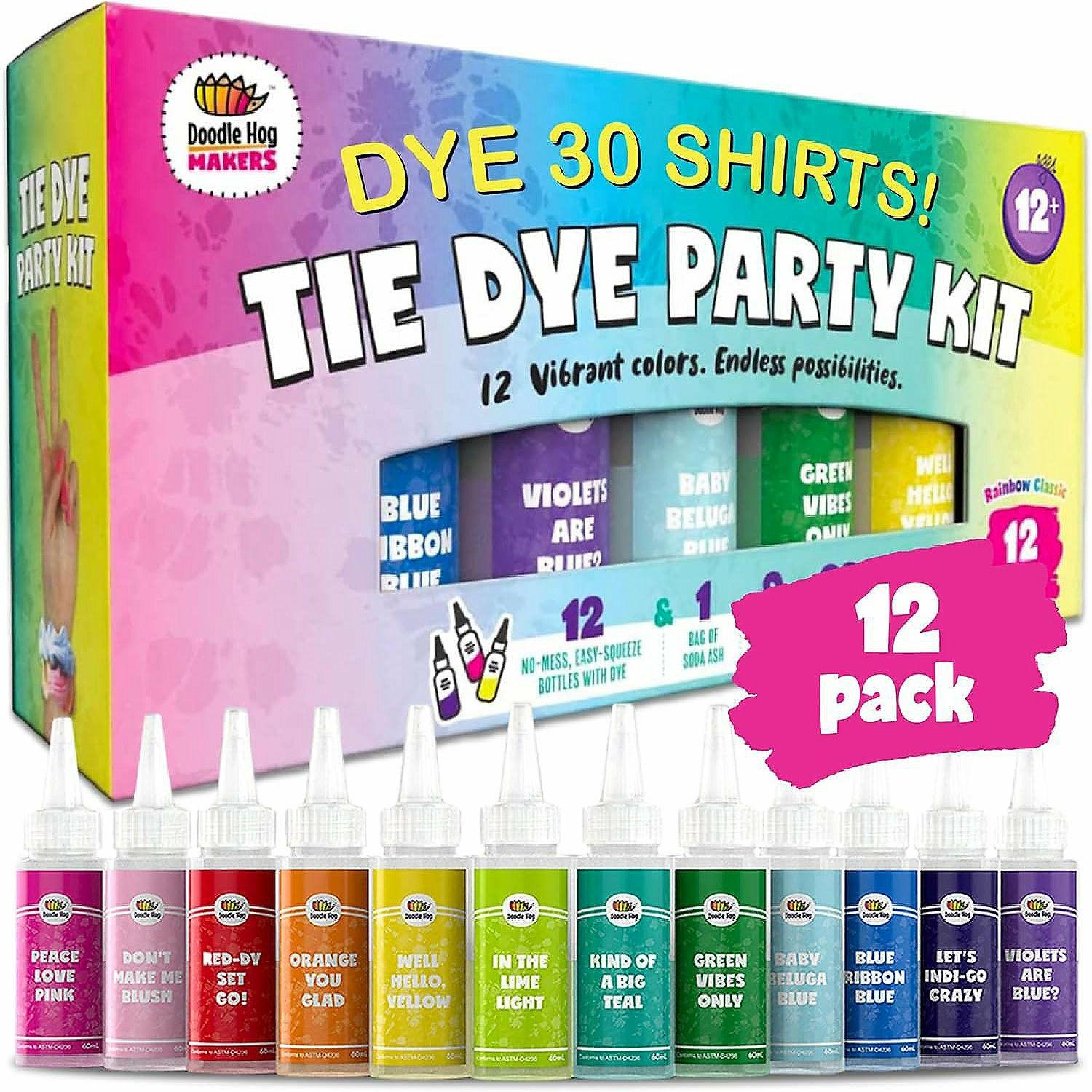 Paint | Large Tie Dye Kit 12 Packs