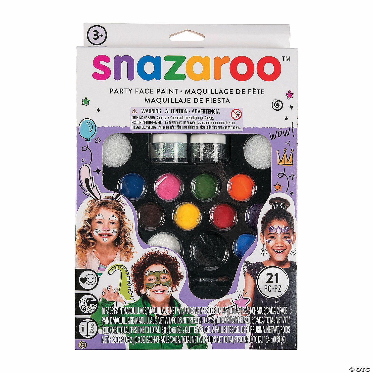 Paint | Snazaroo™ Ultimate Party Face Painting Supplies Kit – 21 Pc.