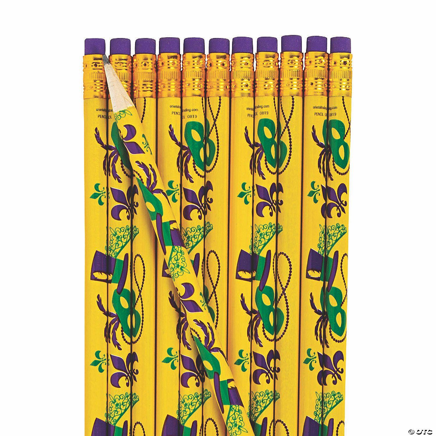 Pencils | Mardi Gras Pencils