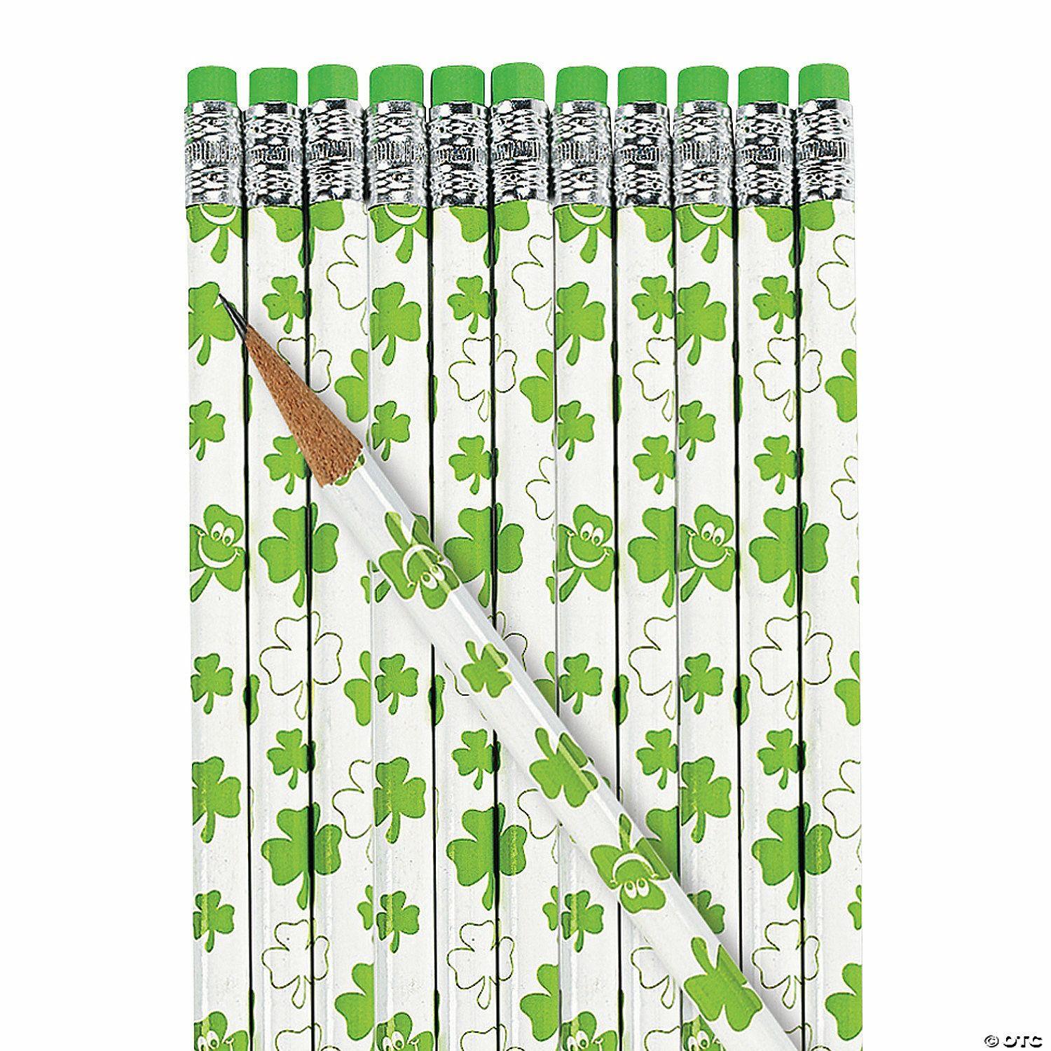 Pencils | St. Patrick’s Day Pencils – 24 Pc.