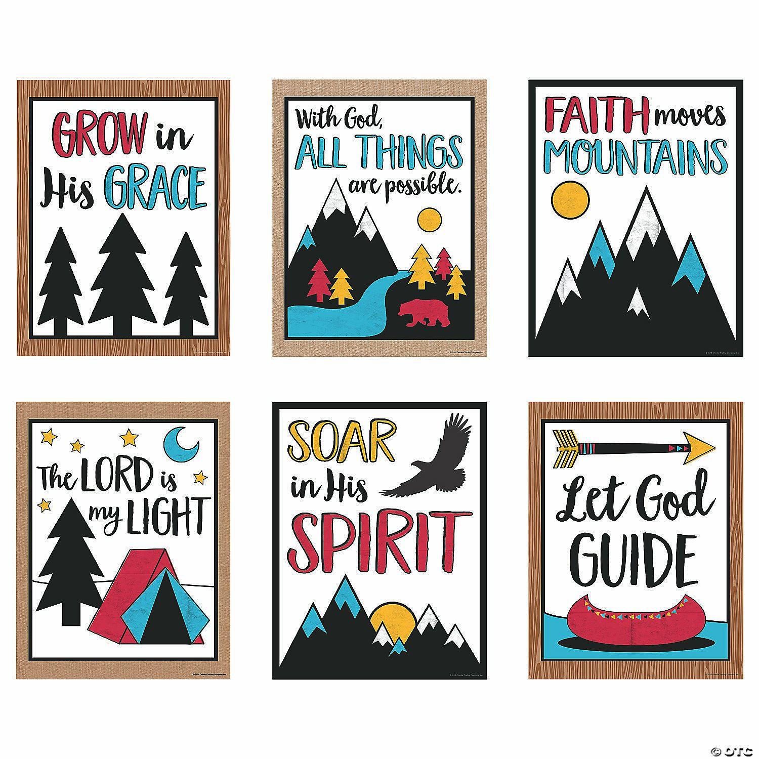 Posters | Adventure in Faith Posters – 6 Pc.