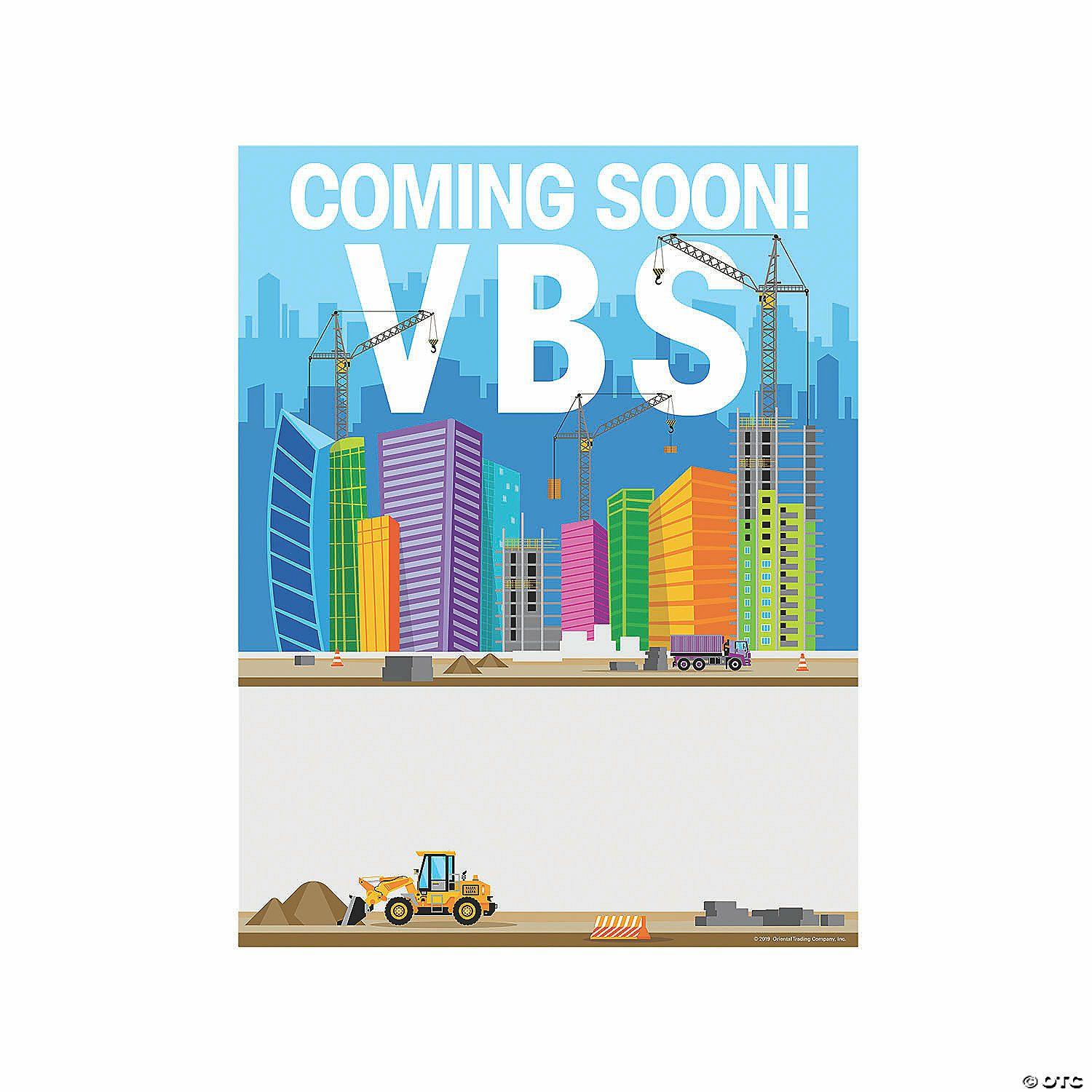 Posters | Construction VBS Promotional Posters – 6 Pc.