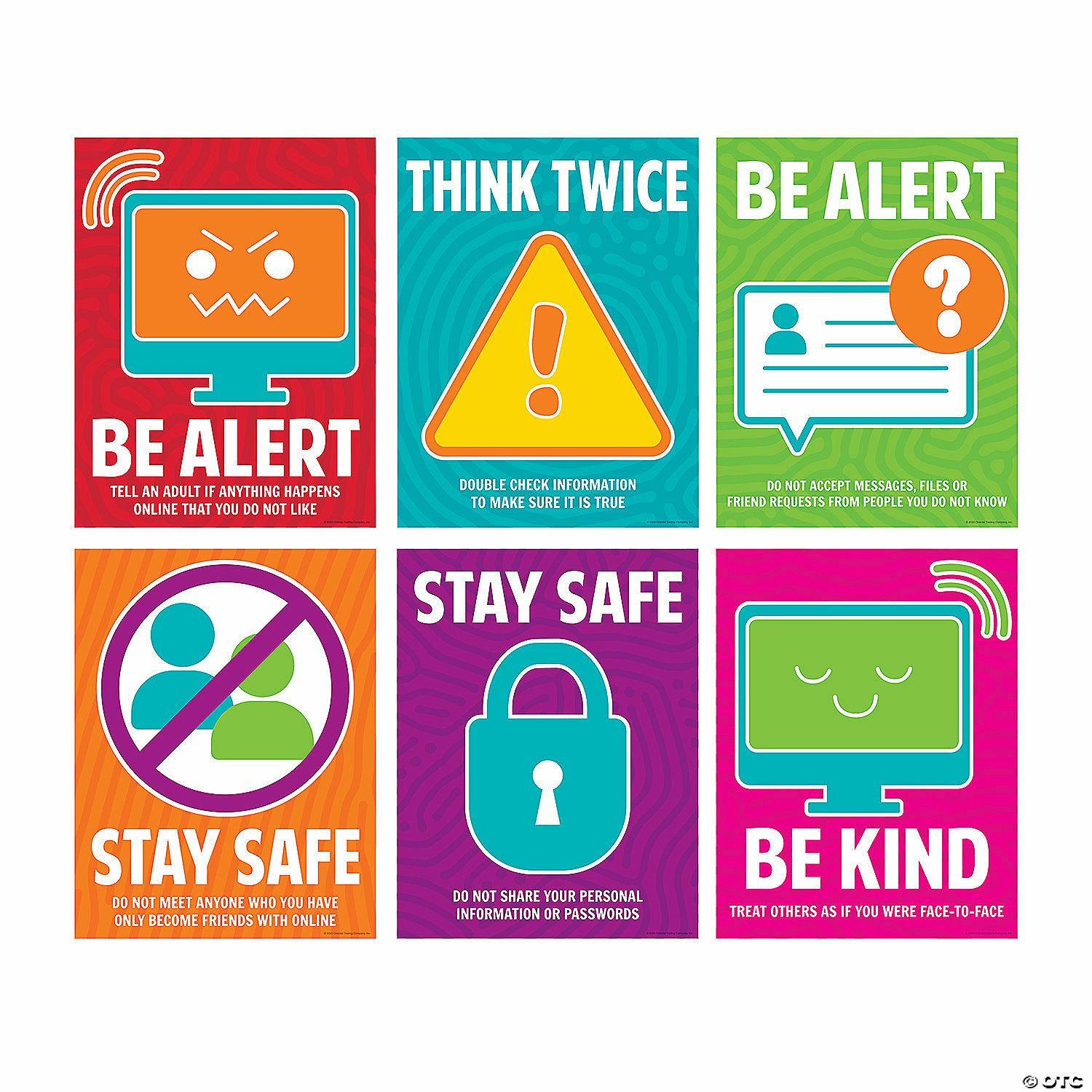 Posters | Digital Awareness Poster Set – 6 Pc.